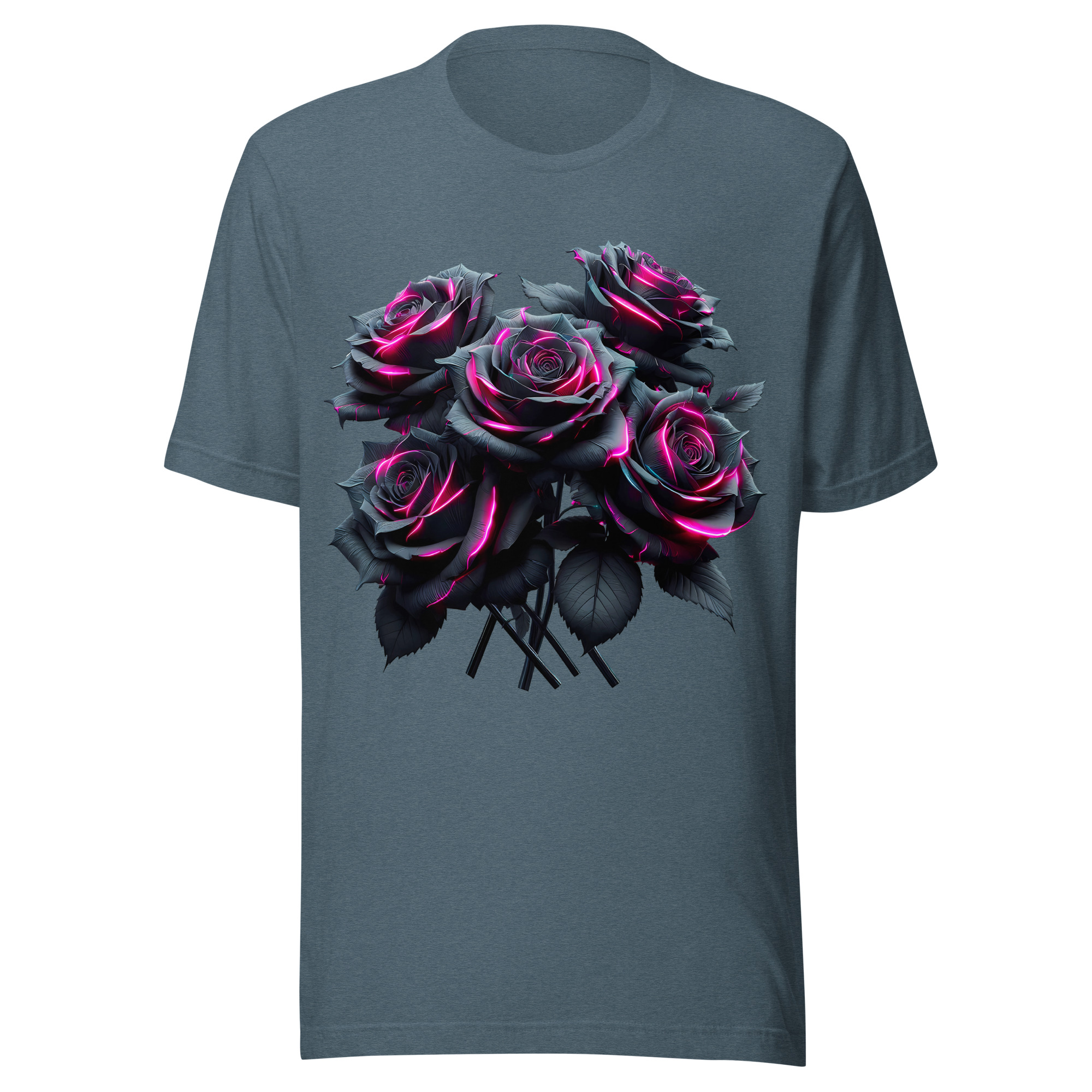 T-shirt Phoenix Design France – Rose du Jardin des Oubliés – Image 3