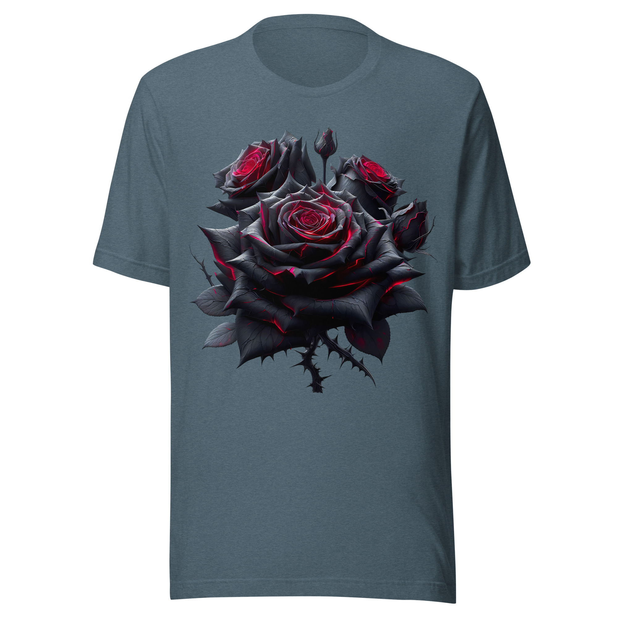 T-shirt Phoenix Design France – Rose de l'Écho Éternel – Image 3