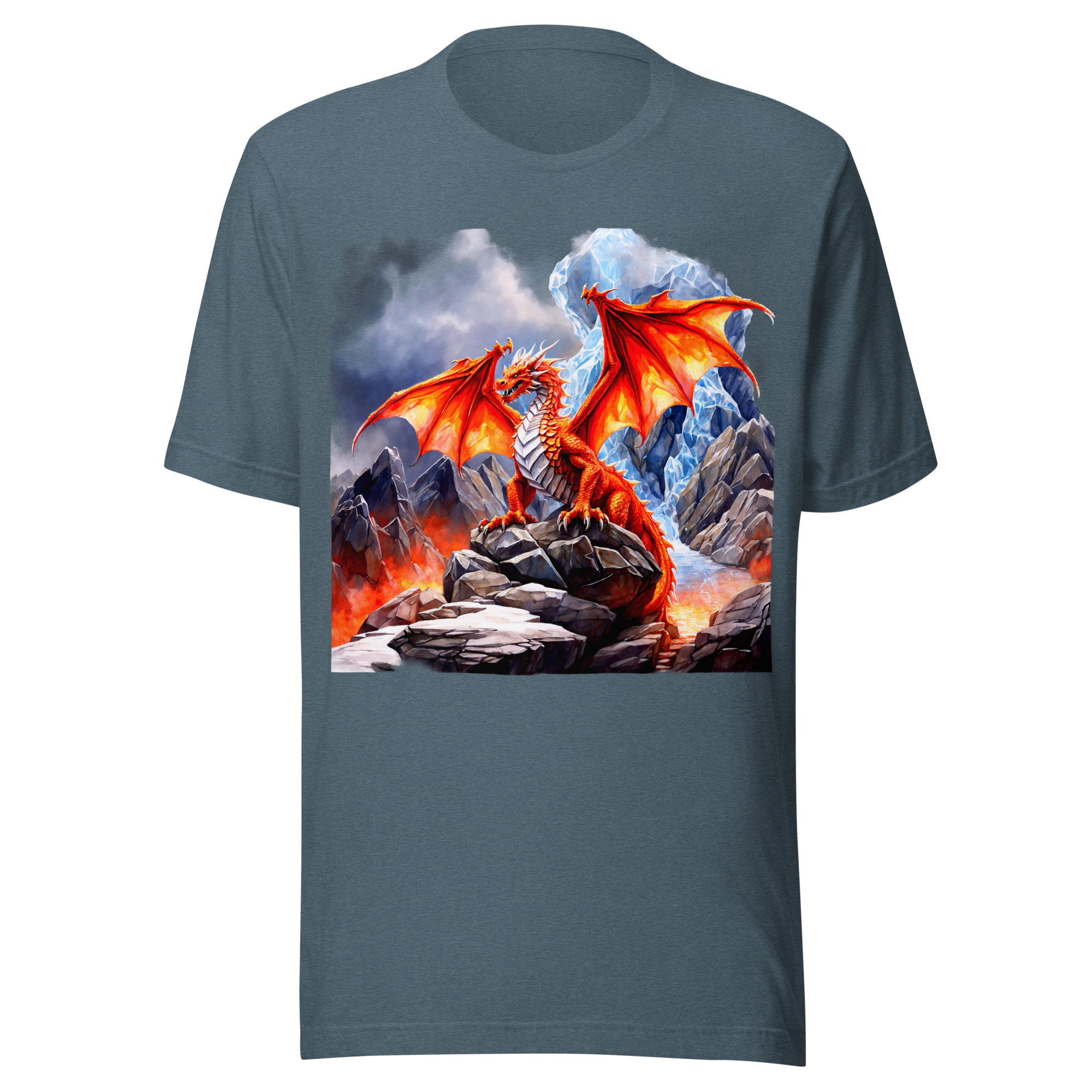 T-shirt Phoenix Design France – Dragon de la Magie Noire – Image 3
