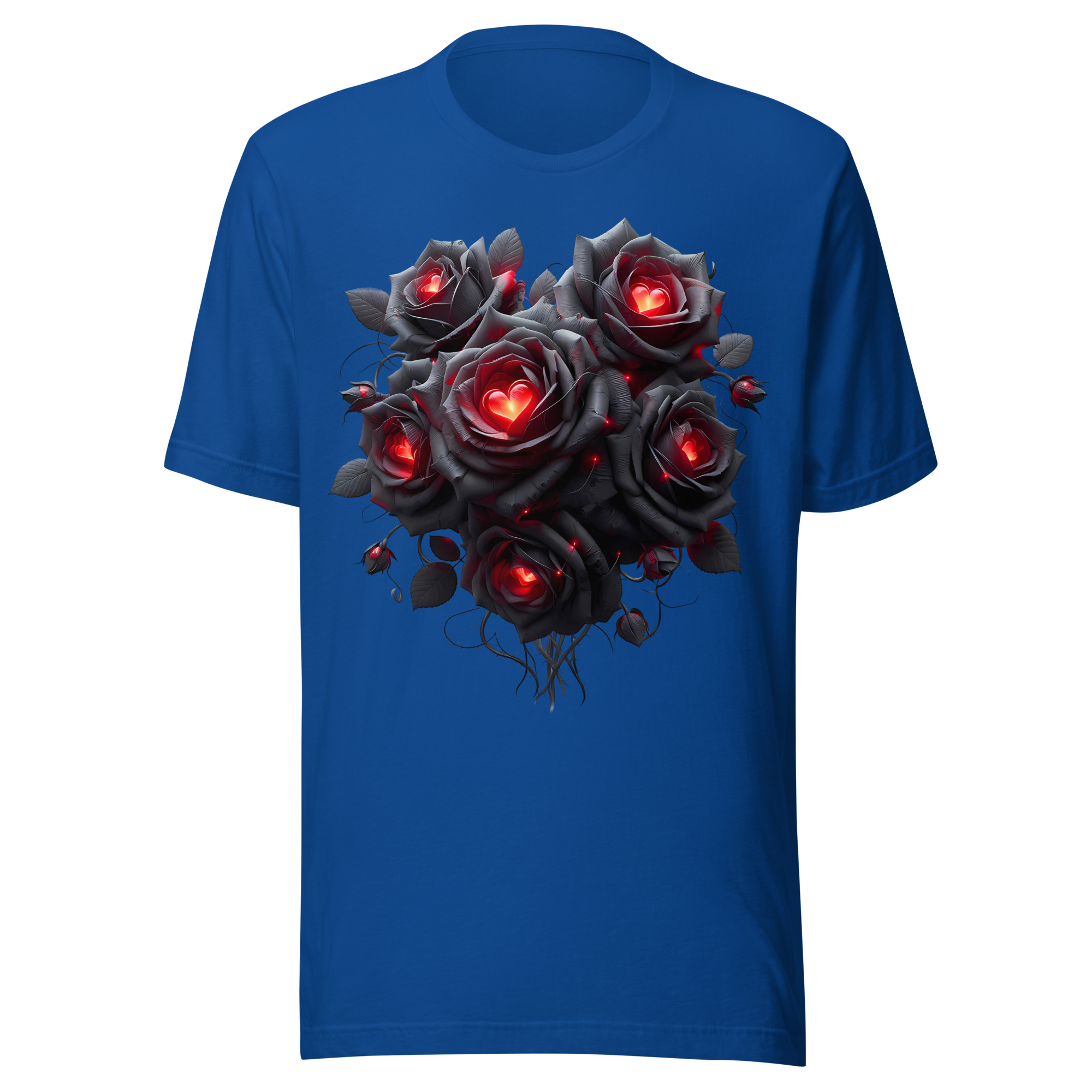 T-shirt Phoenix Design France – Rose de la Nuit Infinie – Image 2