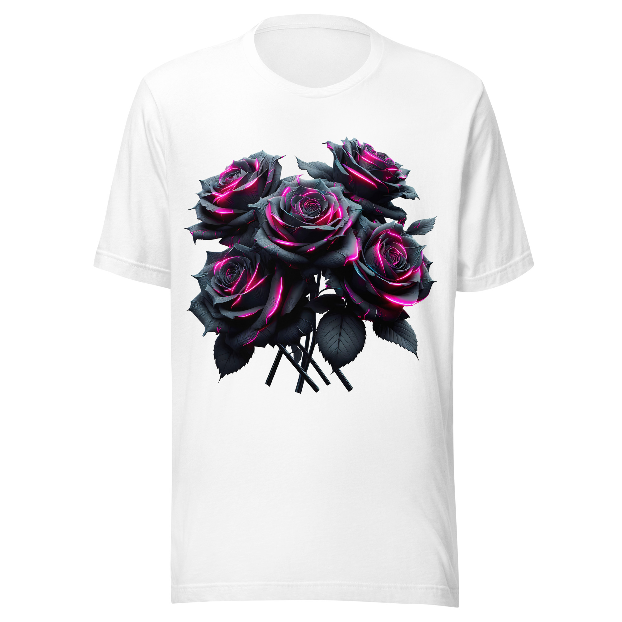 T-shirt Phoenix Design France – Rose du Jardin des Oubliés – Image 4