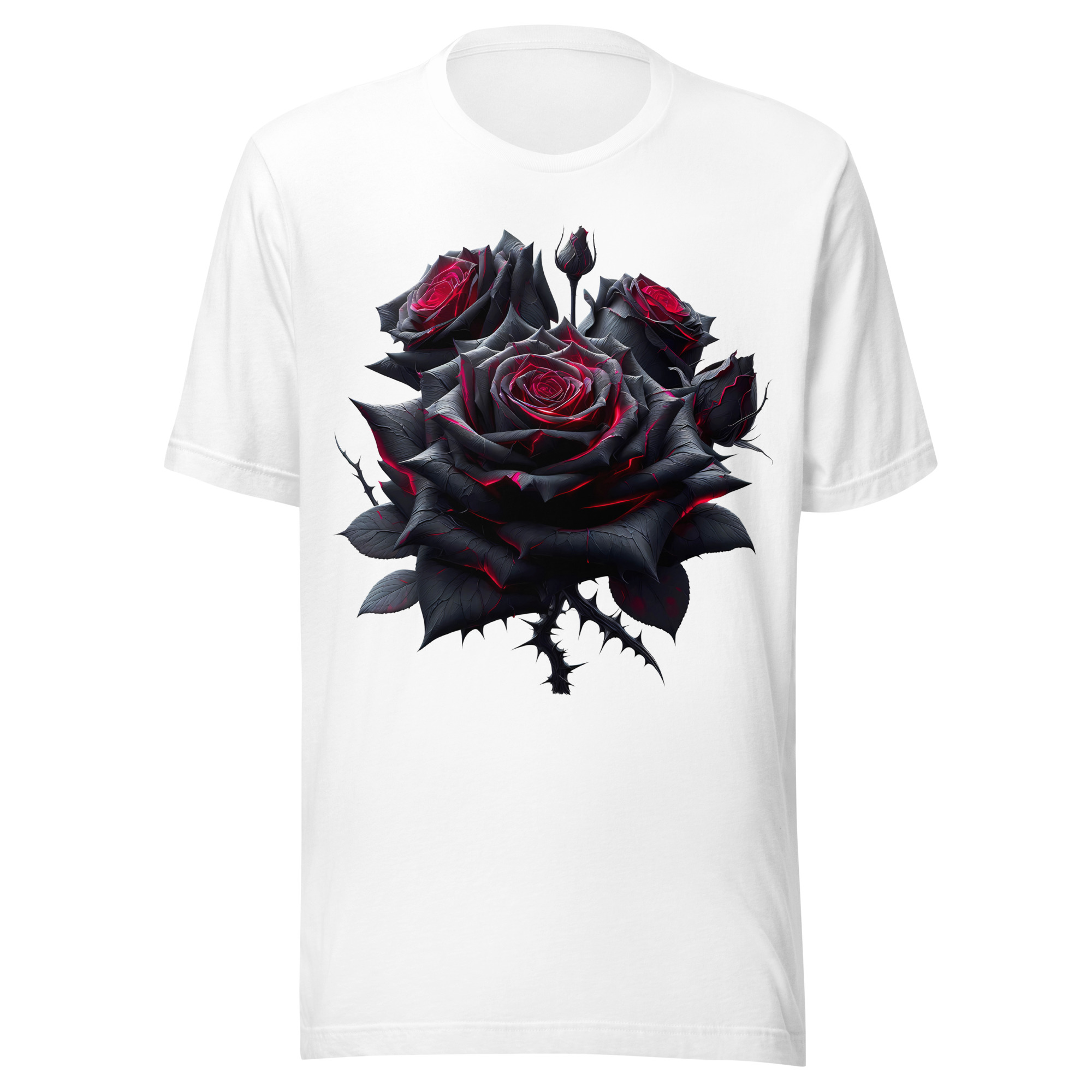 T-shirt Phoenix Design France – Rose de l'Écho Éternel – Image 4