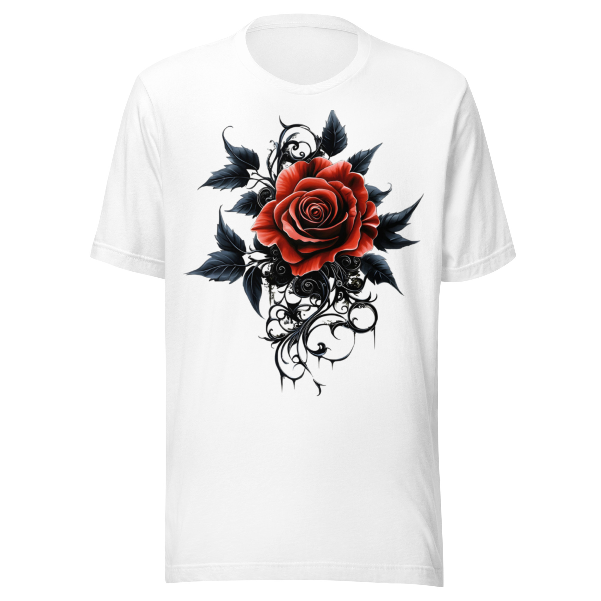 T-shirt Phoenix Design France – Rose de l'Âme Prisonnière – Image 4