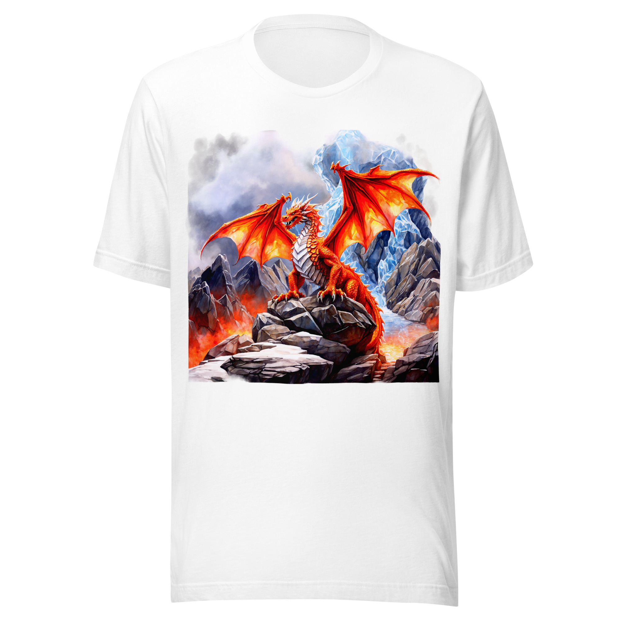 T-shirt Phoenix Design France – Dragon de la Magie Noire – Image 4