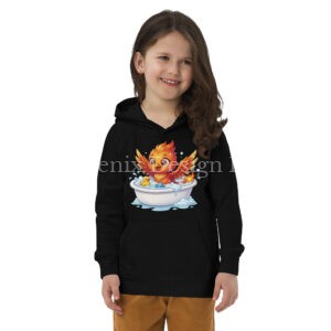Sweat à capuche écologique pour enfants BABY PHOENIX LE BAIGNEUR
