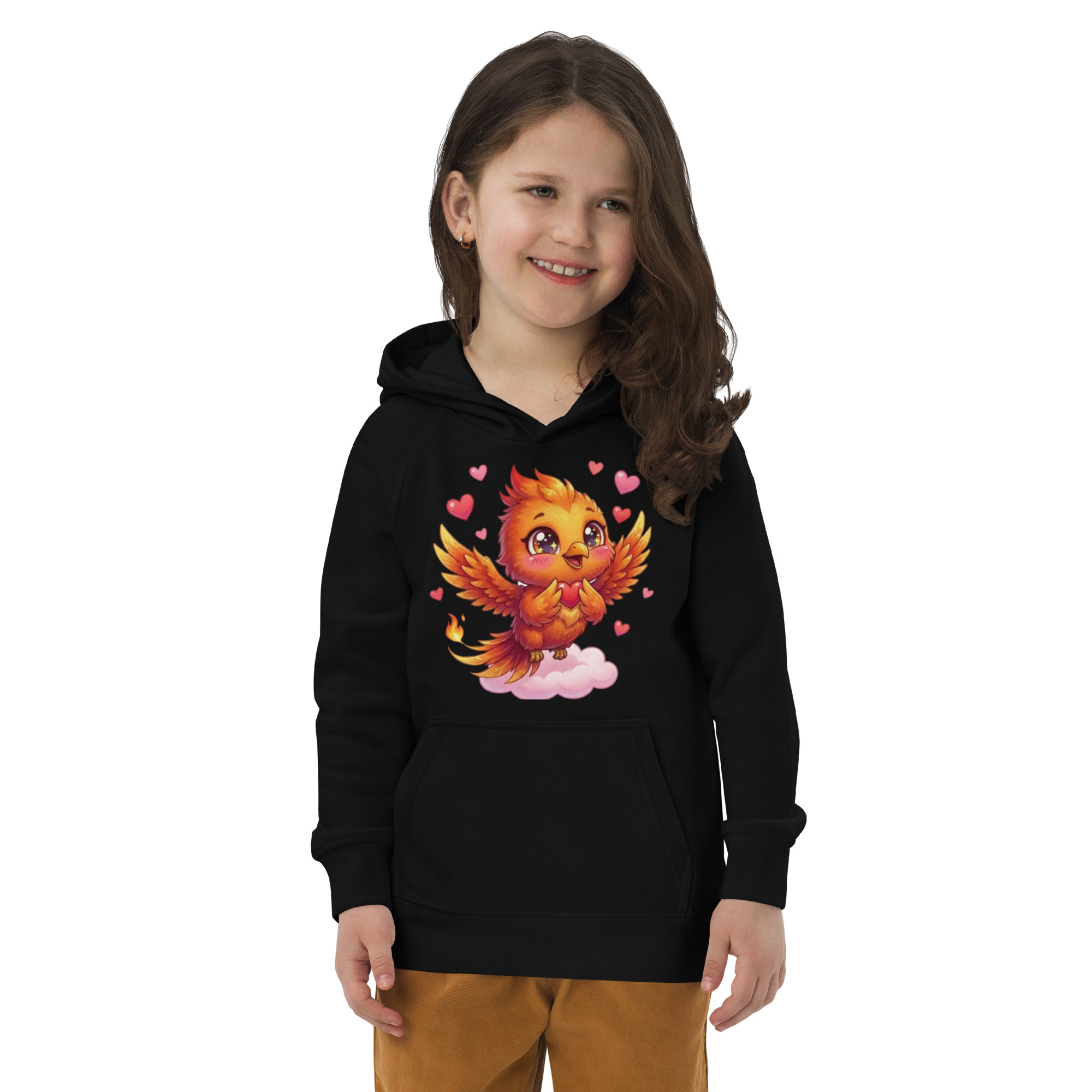 Sweat à capuche écologique pour enfants BABY PHOENIX L'AMOUREUX
