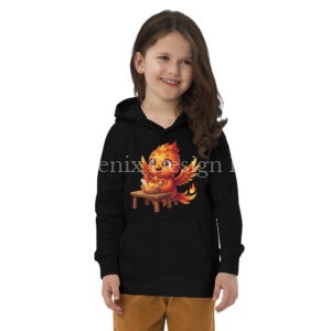 Sweat à capuche écologique pour enfants BABY PHOENIX À TABLE