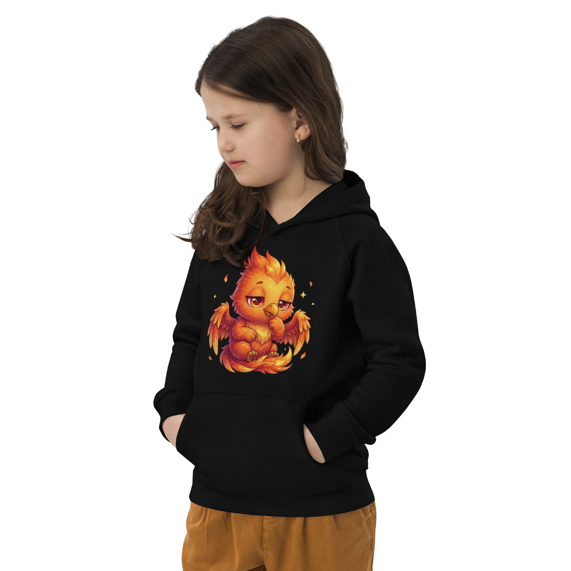 Sweat à capuche écologique pour enfants BABY PHOENIX LE RÊVEUR – Image 7