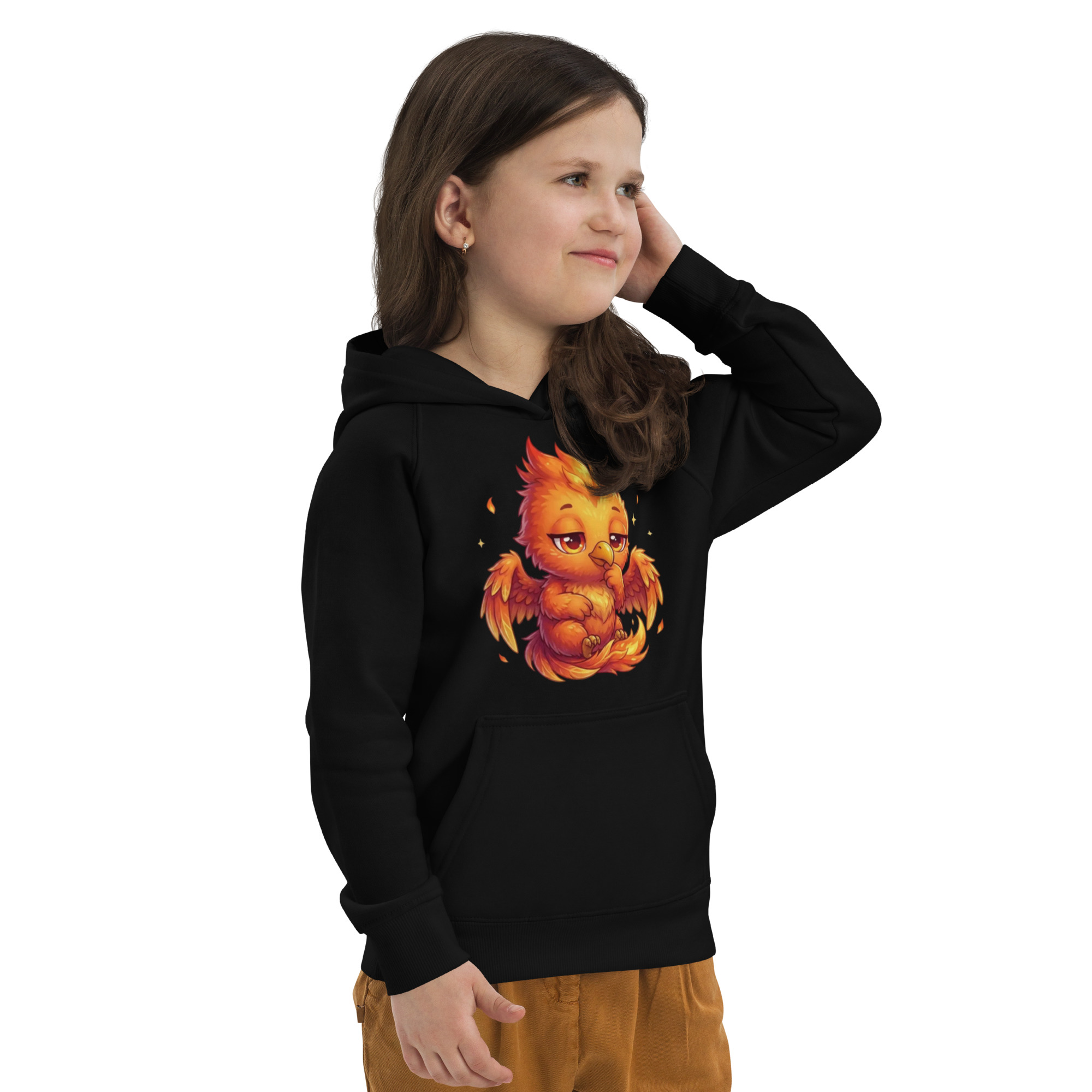 Sweat à capuche écologique pour enfants BABY PHOENIX LE RÊVEUR – Image 4