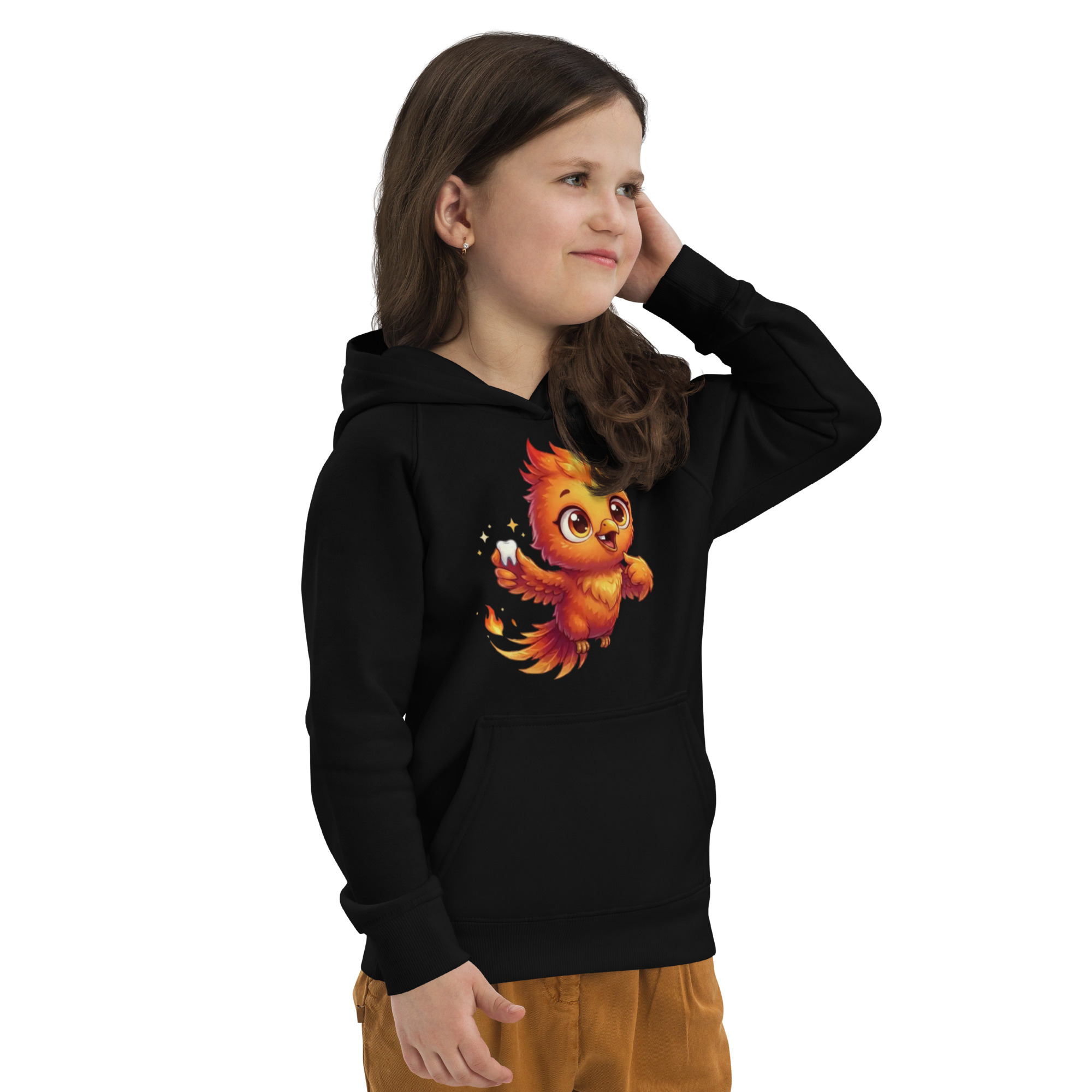 Sweat à capuche écologique pour enfants BABY PHOENIX LA PREMIÈRE DENT – Image 4
