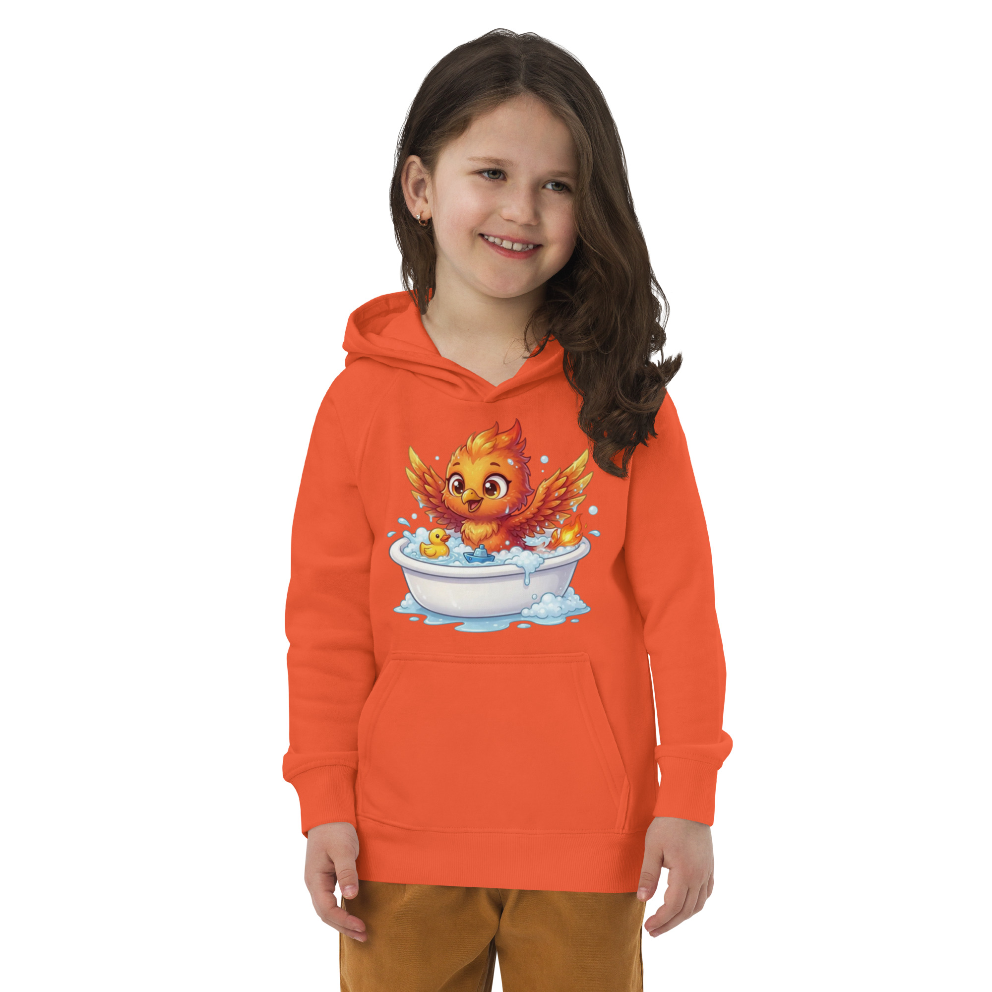 Sweat à capuche écologique pour enfants BABY PHOENIX LE BAIGNEUR – Image 3