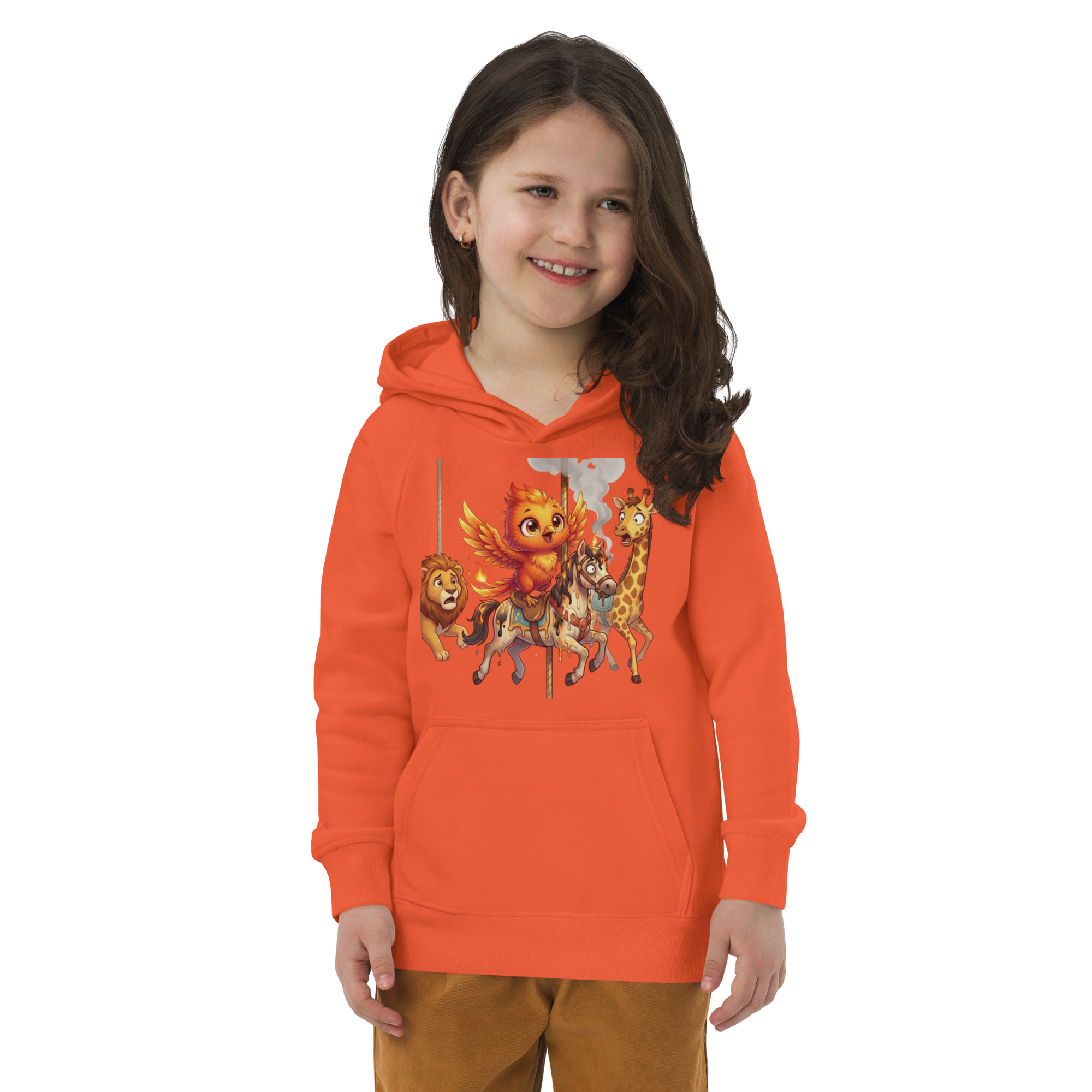 Sweat à capuche écologique pour enfants BABY PHOENIX LE CARROUSEL – Image 3
