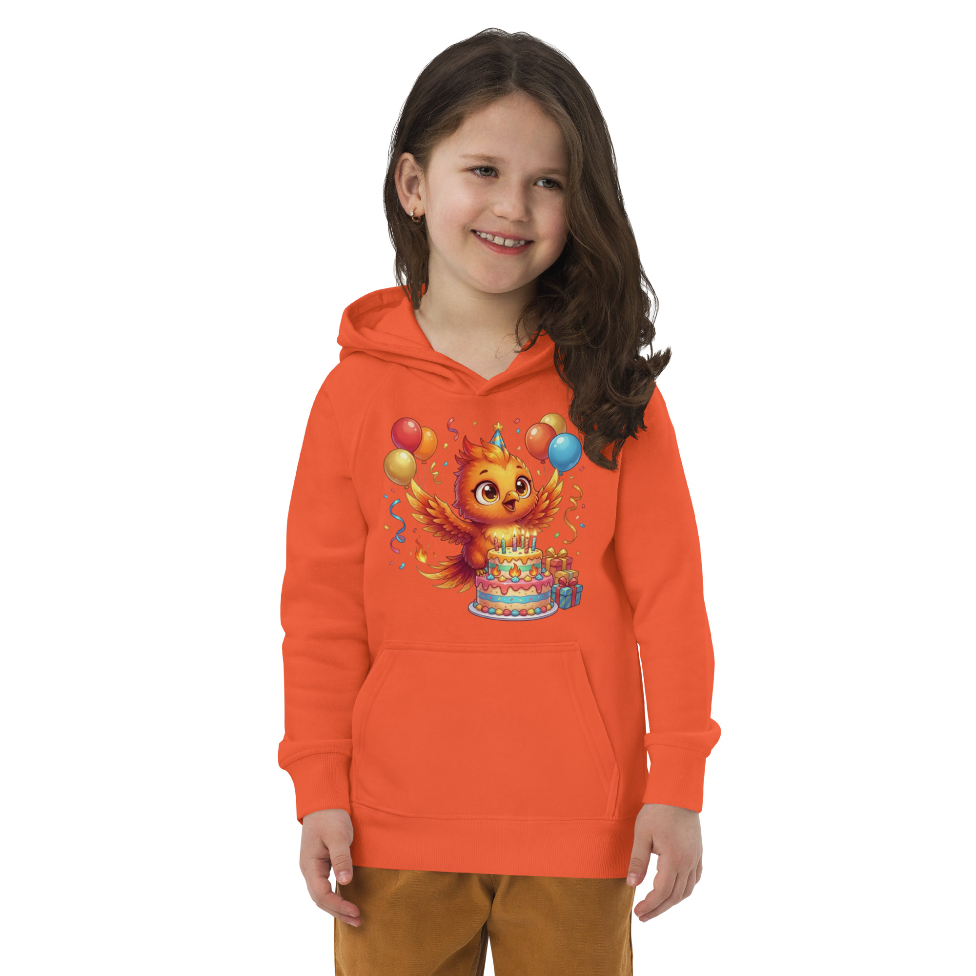 Sweat à capuche écologique pour enfants BABY PHOENIX L'ANNIVERSAIRE – Image 3