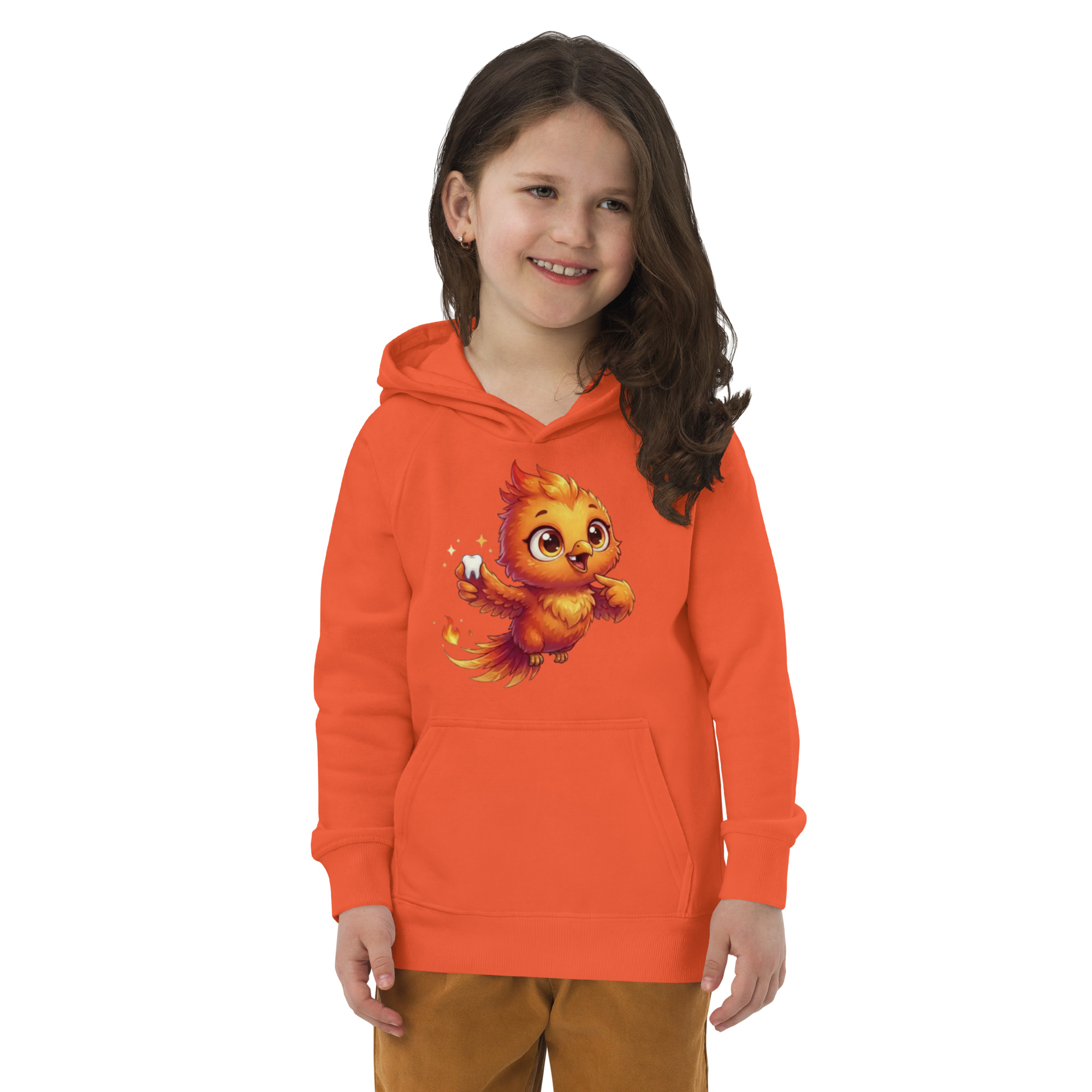 Sweat à capuche écologique pour enfants BABY PHOENIX LA PREMIÈRE DENT – Image 3