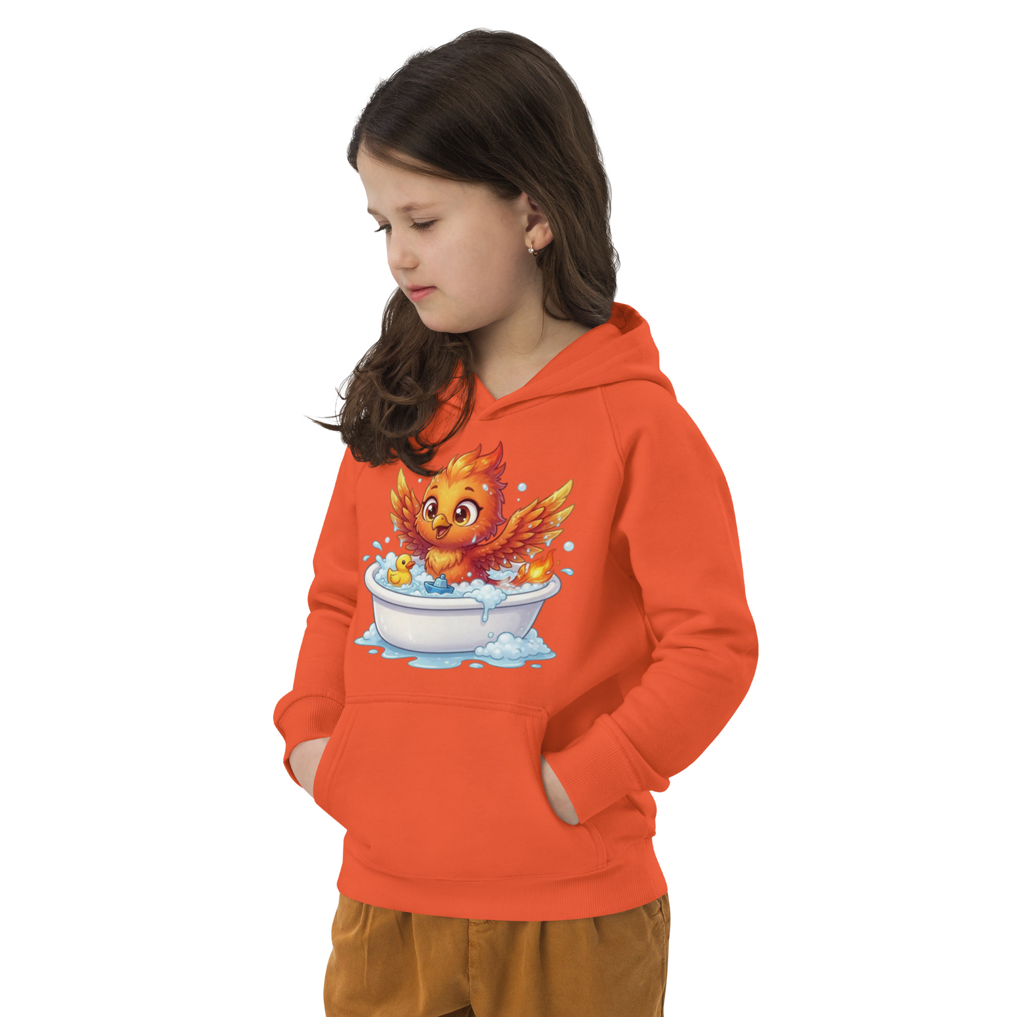 Sweat à capuche écologique pour enfants BABY PHOENIX LE BAIGNEUR – Image 9