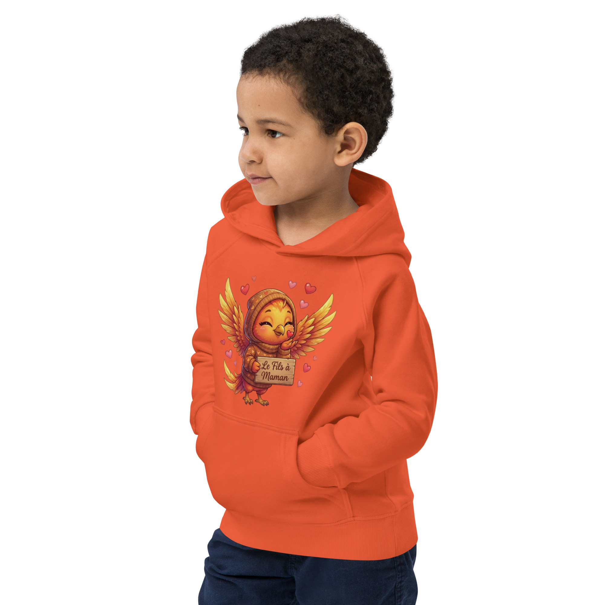 Sweat à capuche écologique pour enfants BABY PHOENIX LE FILS À MAMAN – Image 9
