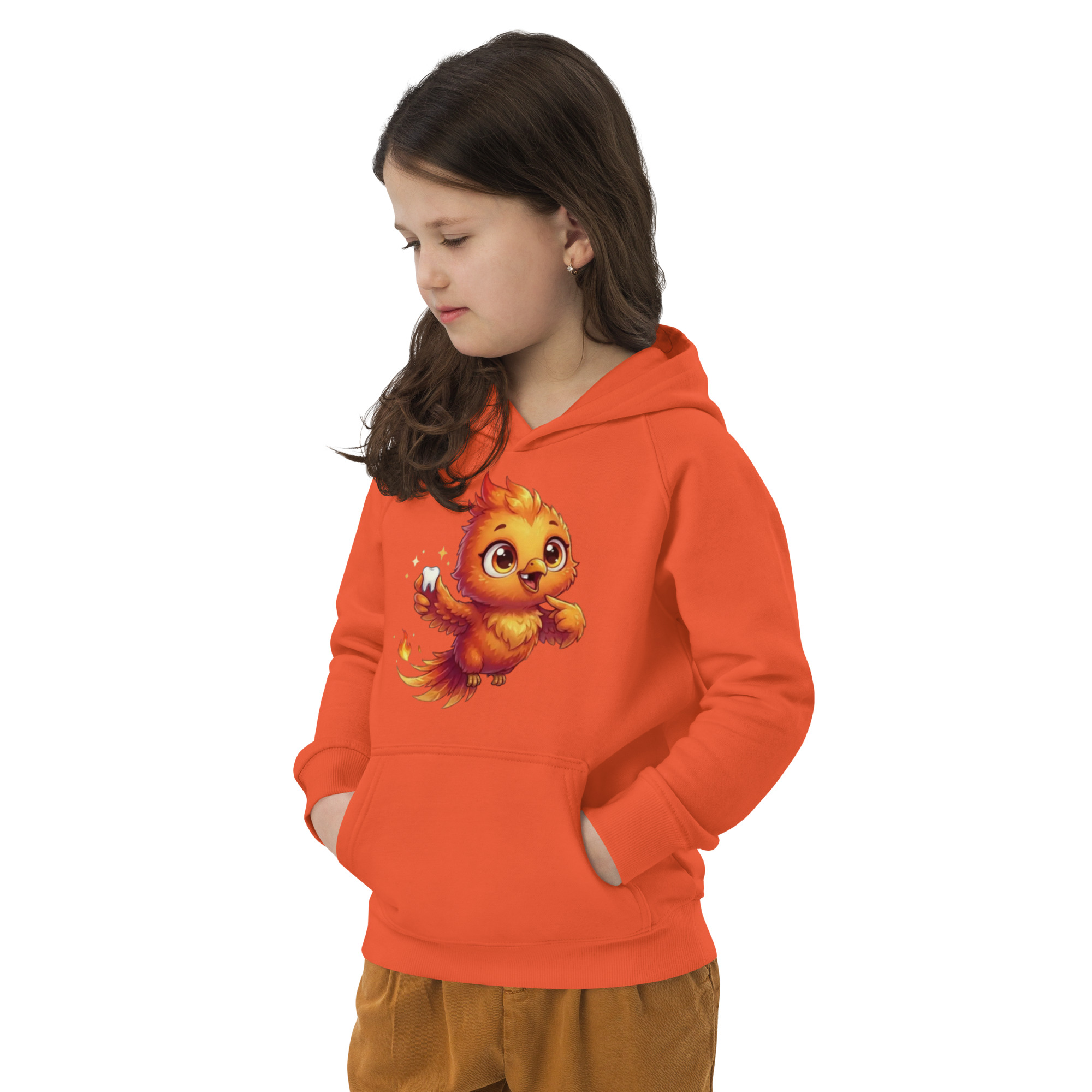 Sweat à capuche écologique pour enfants BABY PHOENIX LA PREMIÈRE DENT – Image 9