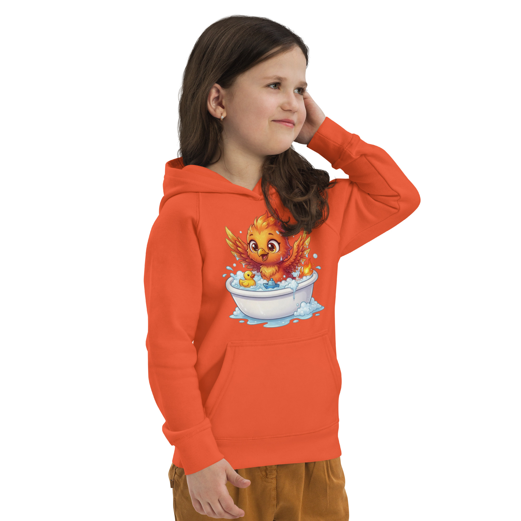 Sweat à capuche écologique pour enfants BABY PHOENIX LE BAIGNEUR – Image 6