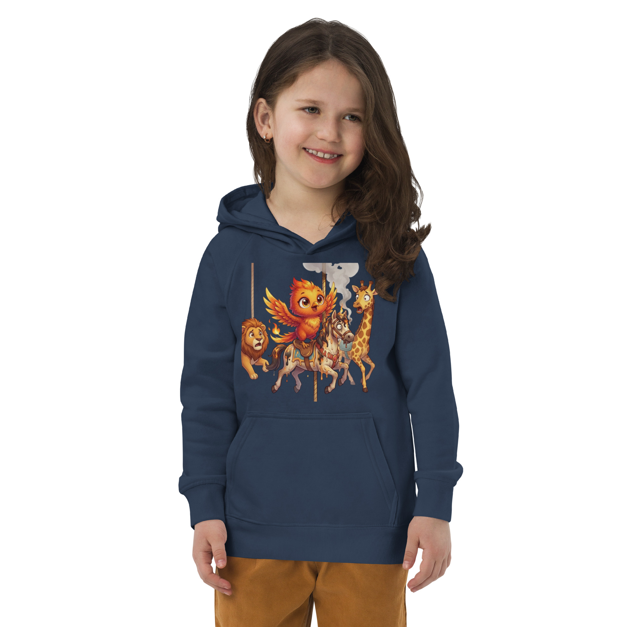 Sweat à capuche écologique pour enfants BABY PHOENIX LE CARROUSEL – Image 2