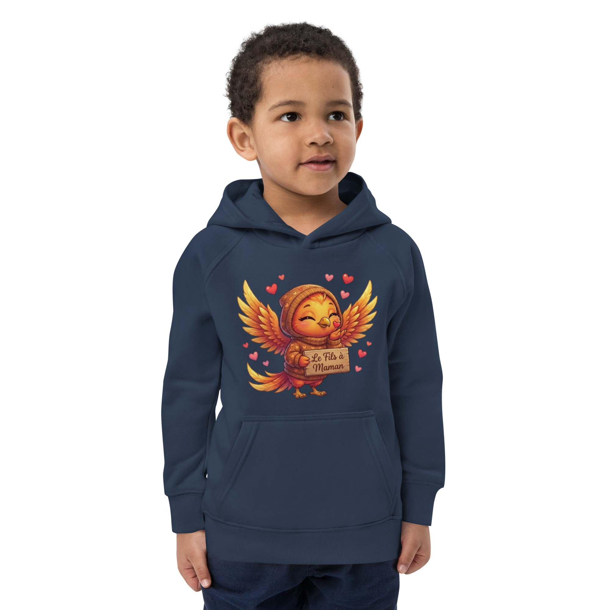 Sweat à capuche écologique pour enfants BABY PHOENIX LE FILS À MAMAN – Image 2