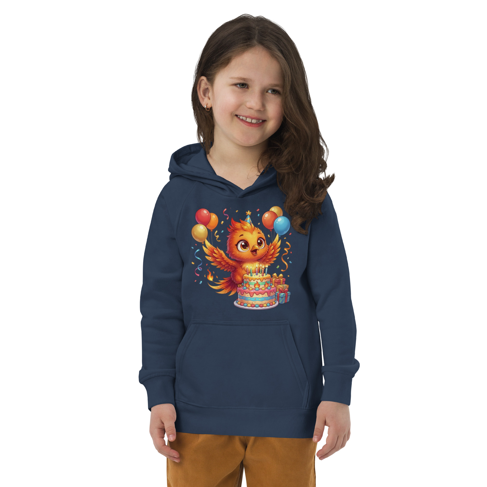 Sweat à capuche écologique pour enfants BABY PHOENIX L'ANNIVERSAIRE – Image 2