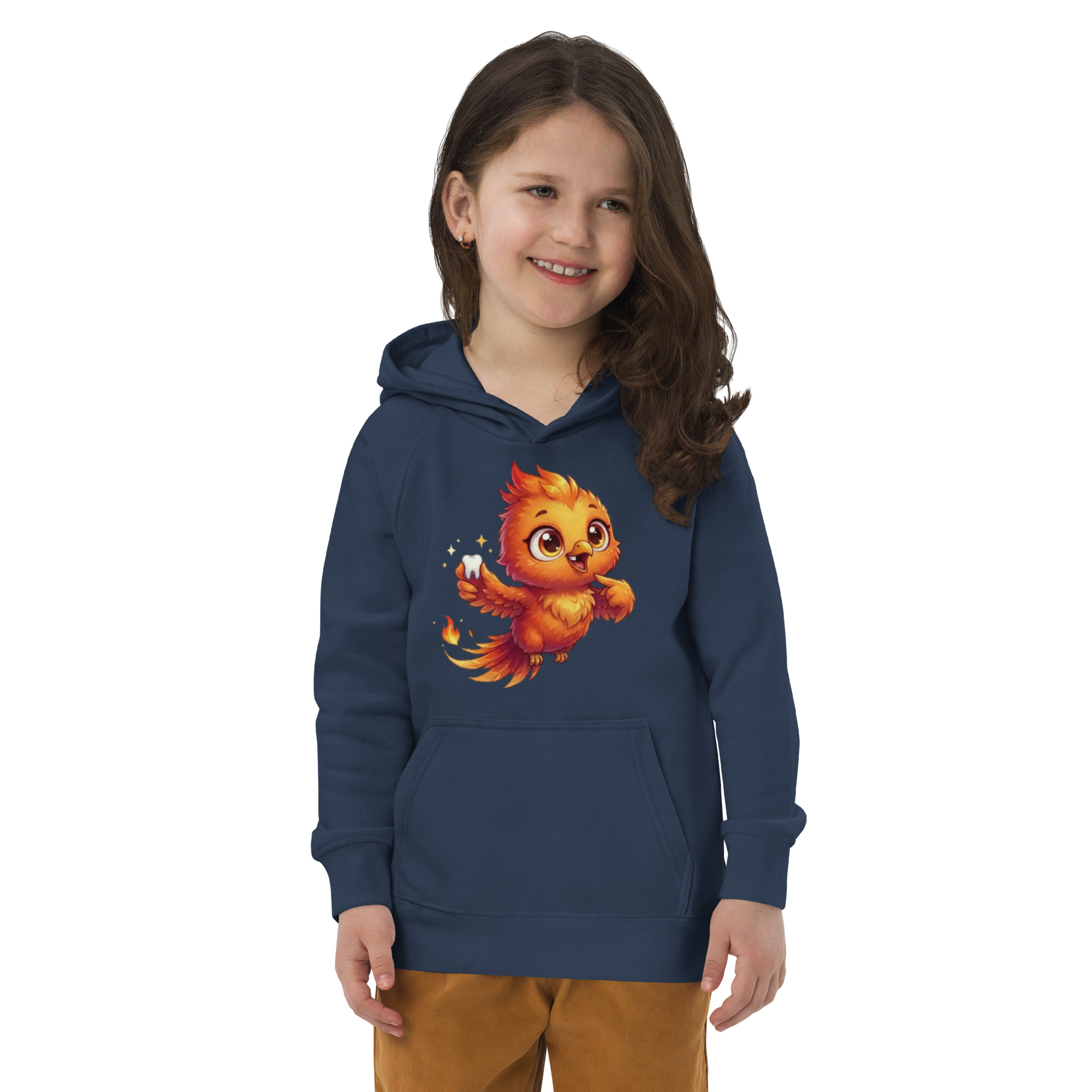 Sweat à capuche écologique pour enfants BABY PHOENIX LA PREMIÈRE DENT – Image 2