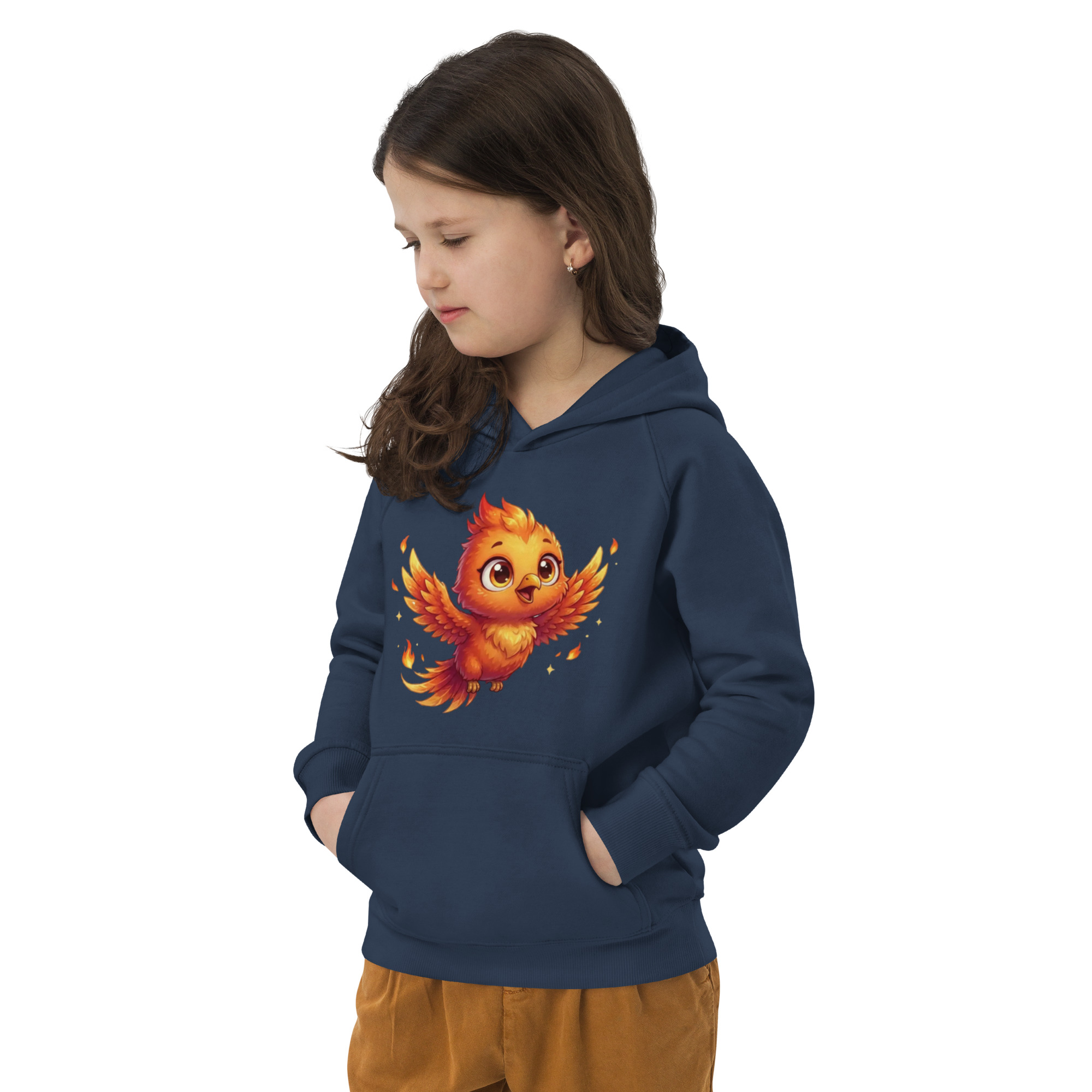 Sweat à capuche écologique pour enfants BABY PHOENIX LE PREMIER VOL – Image 8