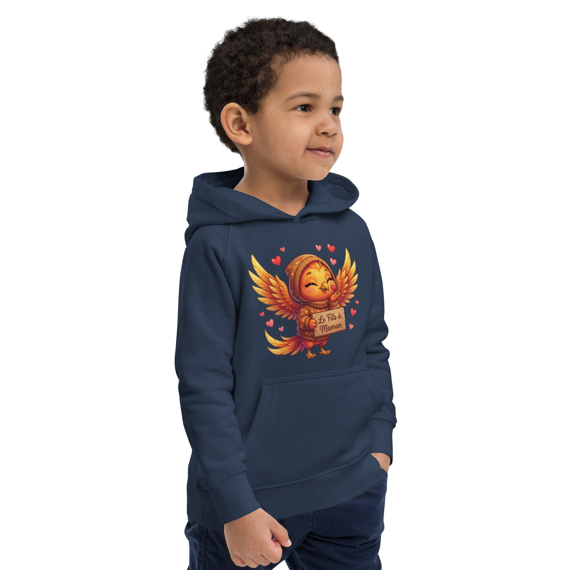 Sweat à capuche écologique pour enfants BABY PHOENIX LE FILS À MAMAN – Image 5