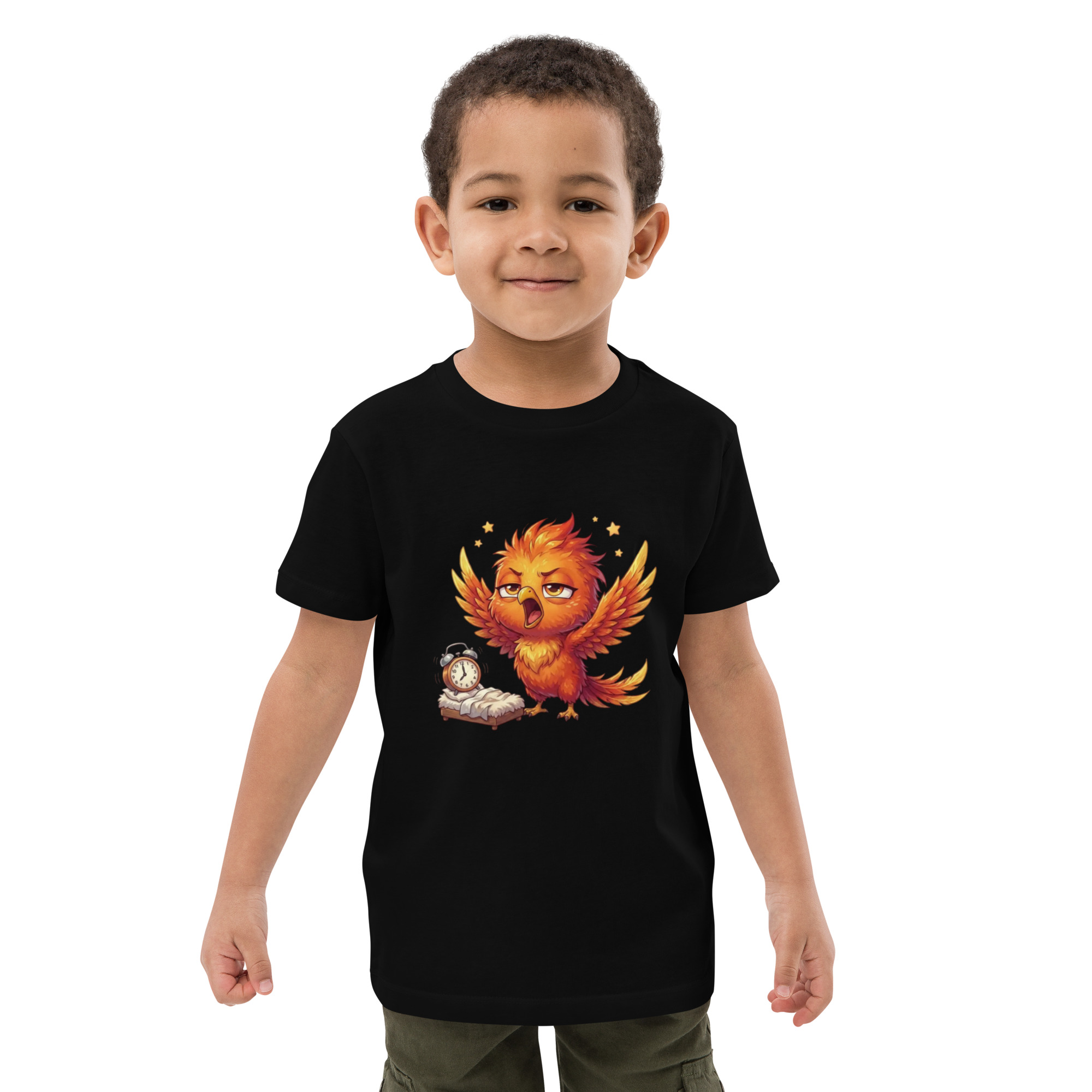 T-shirt en coton bio enfant BABY PHOENIX LE FATIGUÉ