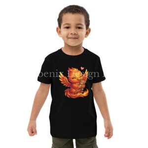 T-shirt en coton bio enfant BABY PHOENIX ET SON DOUDOU