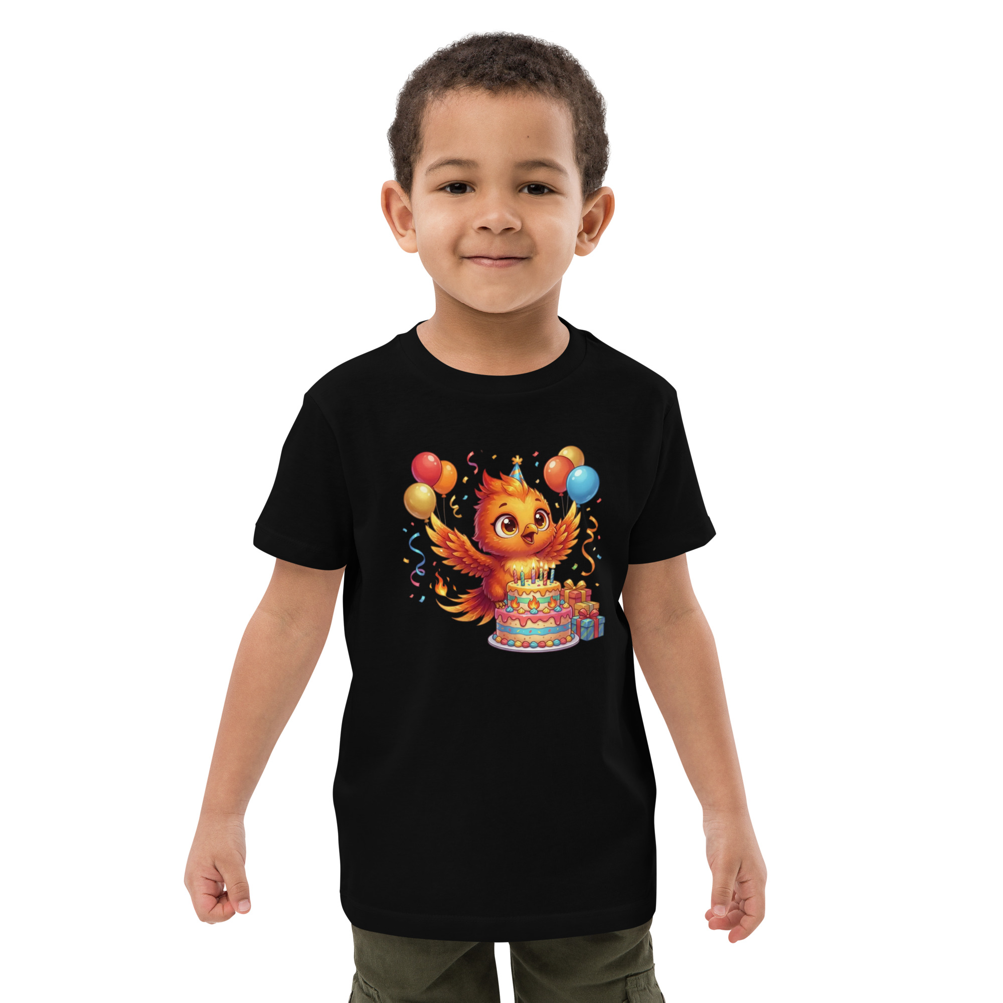 T-shirt en coton bio enfant BABY PHOENIX L'ANNIVERSAIRE