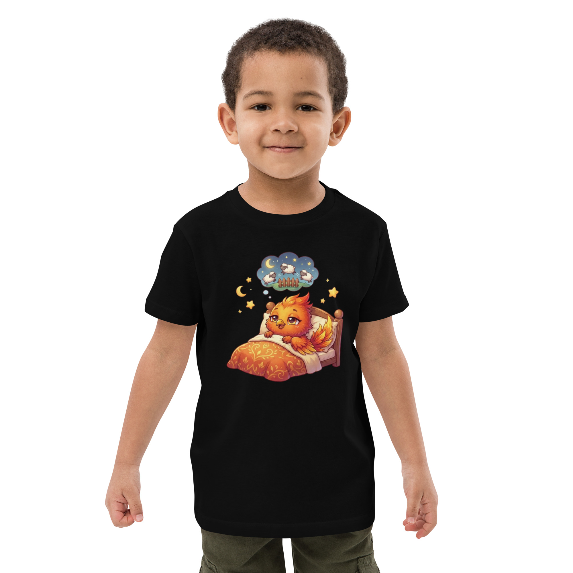 T-shirt en coton bio enfant BABY PHOENIX COMPTE LES MOUTONS
