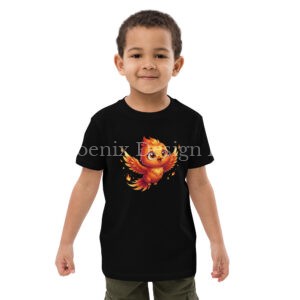 T-shirt en coton bio enfant BABY PHOENIX LE PREMIER VOL