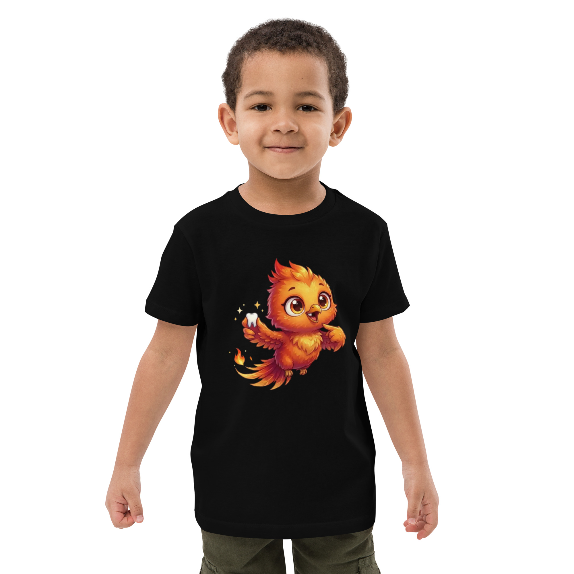 T-shirt en coton bio enfant BABY PHOENIX LA PREMIÈRE DENT