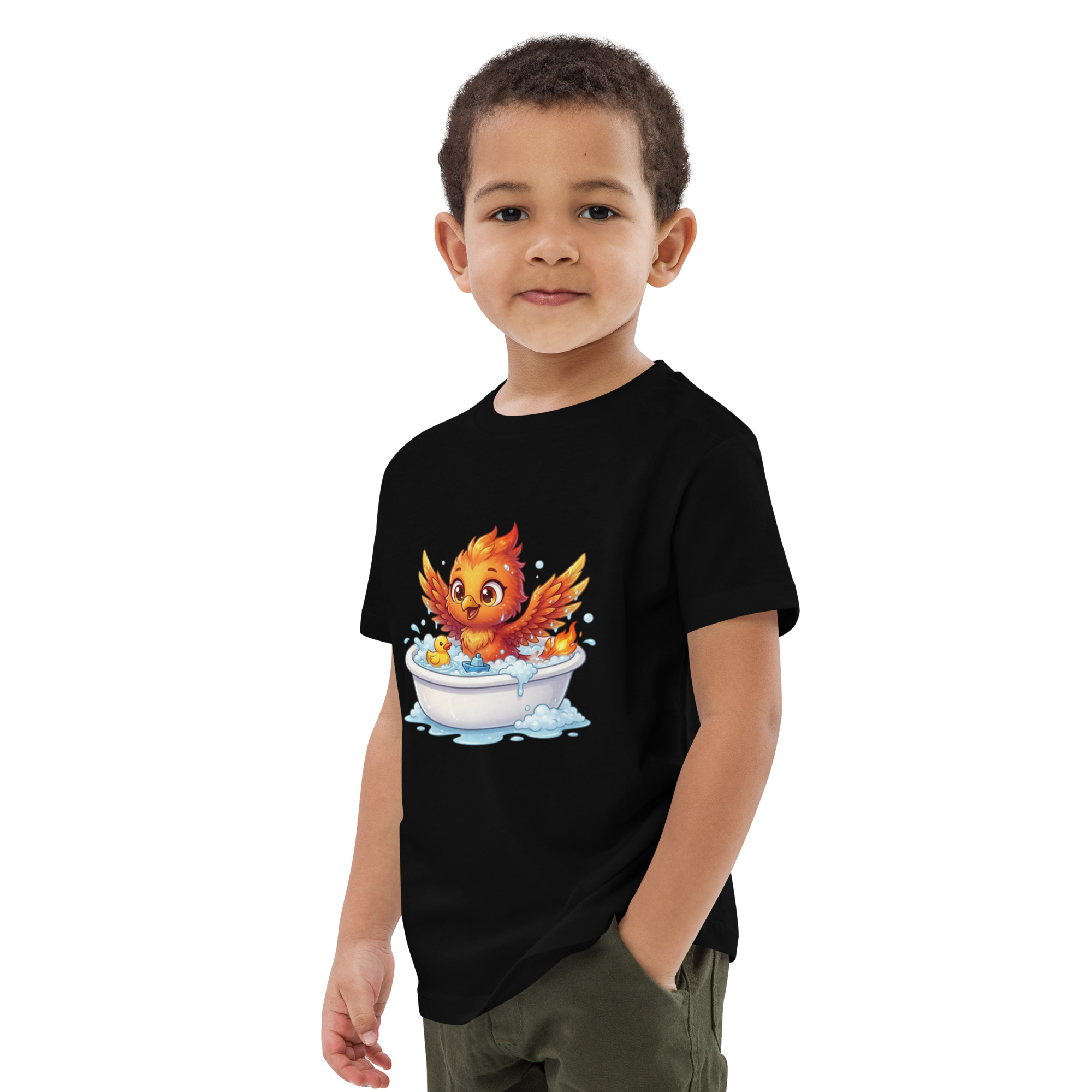 T-shirt en coton bio enfant BABY PHOENIX LE BAIGNEUR – Image 7