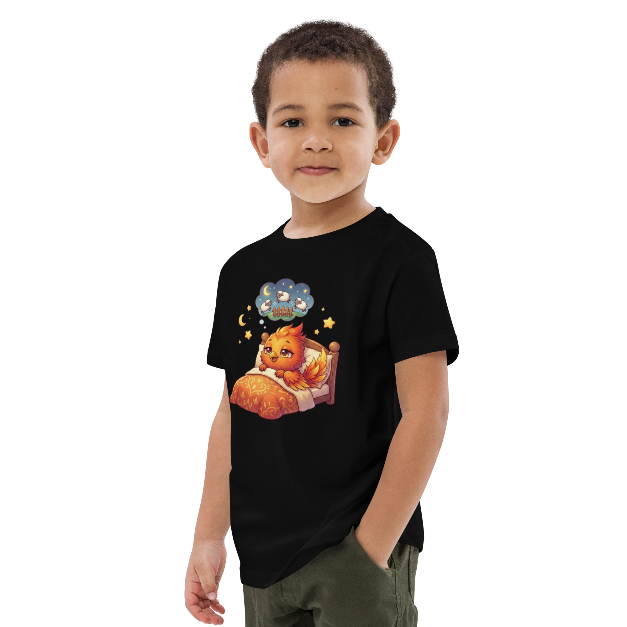 T-shirt en coton bio enfant BABY PHOENIX COMPTE LES MOUTONS – Image 7