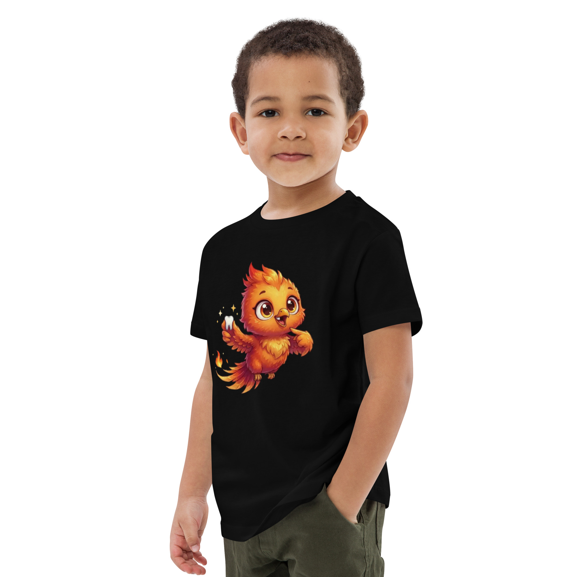 T-shirt en coton bio enfant BABY PHOENIX LA PREMIÈRE DENT – Image 7