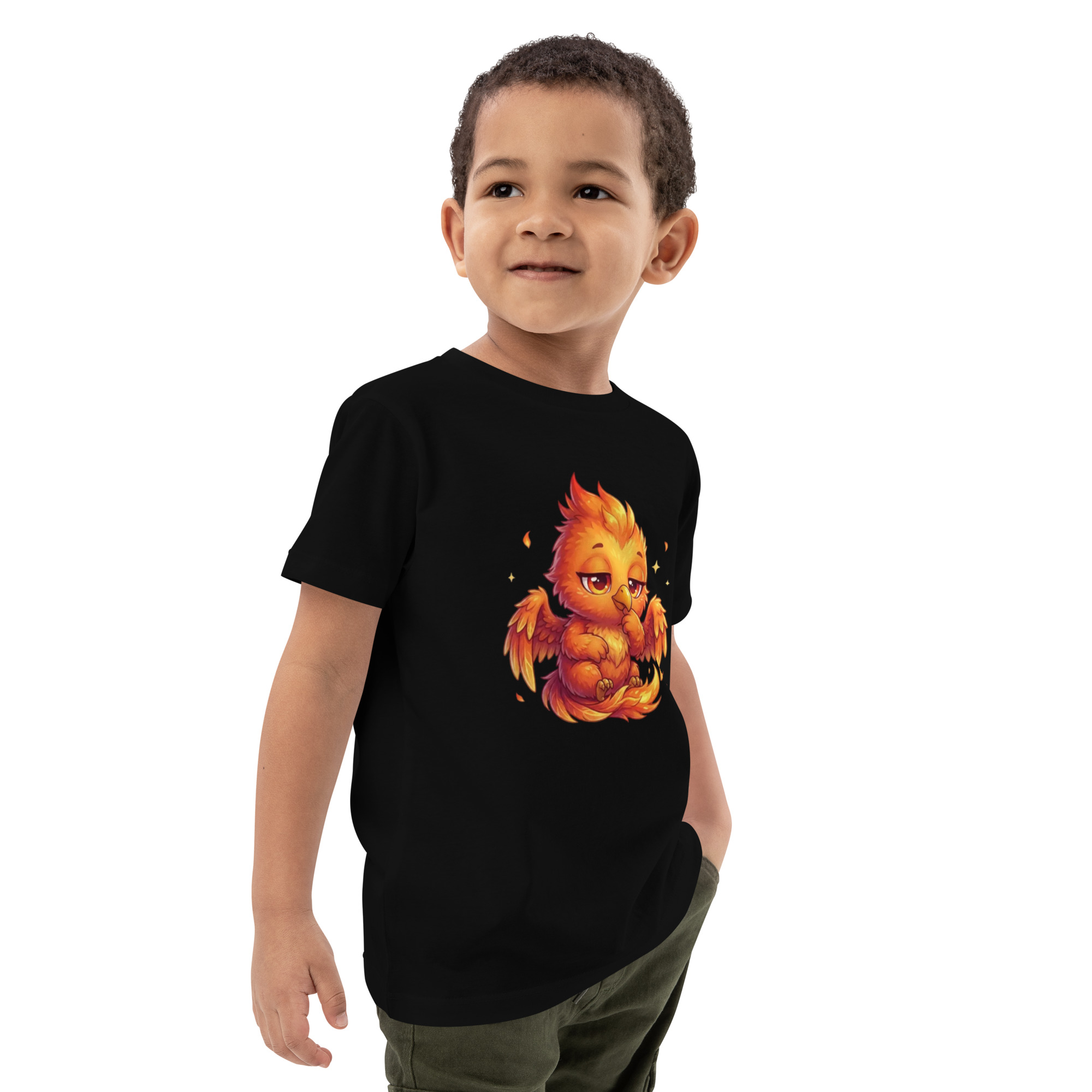 T-shirt en coton bio enfant BABY PHOENIX LE RÊVEUR – Image 4