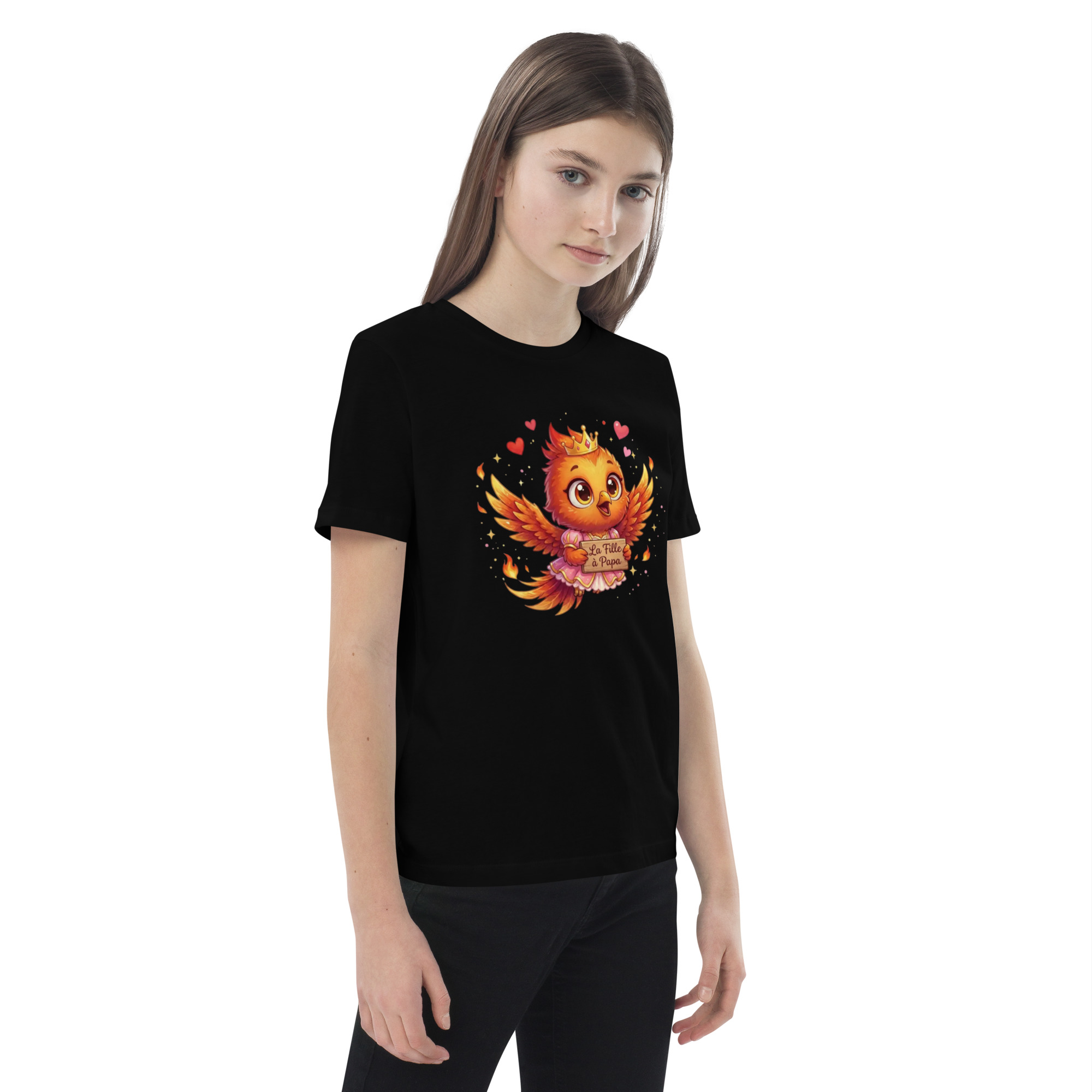 T-shirt en coton bio enfant BABY PHOENIX LA FILLE À PAPA – Image 7