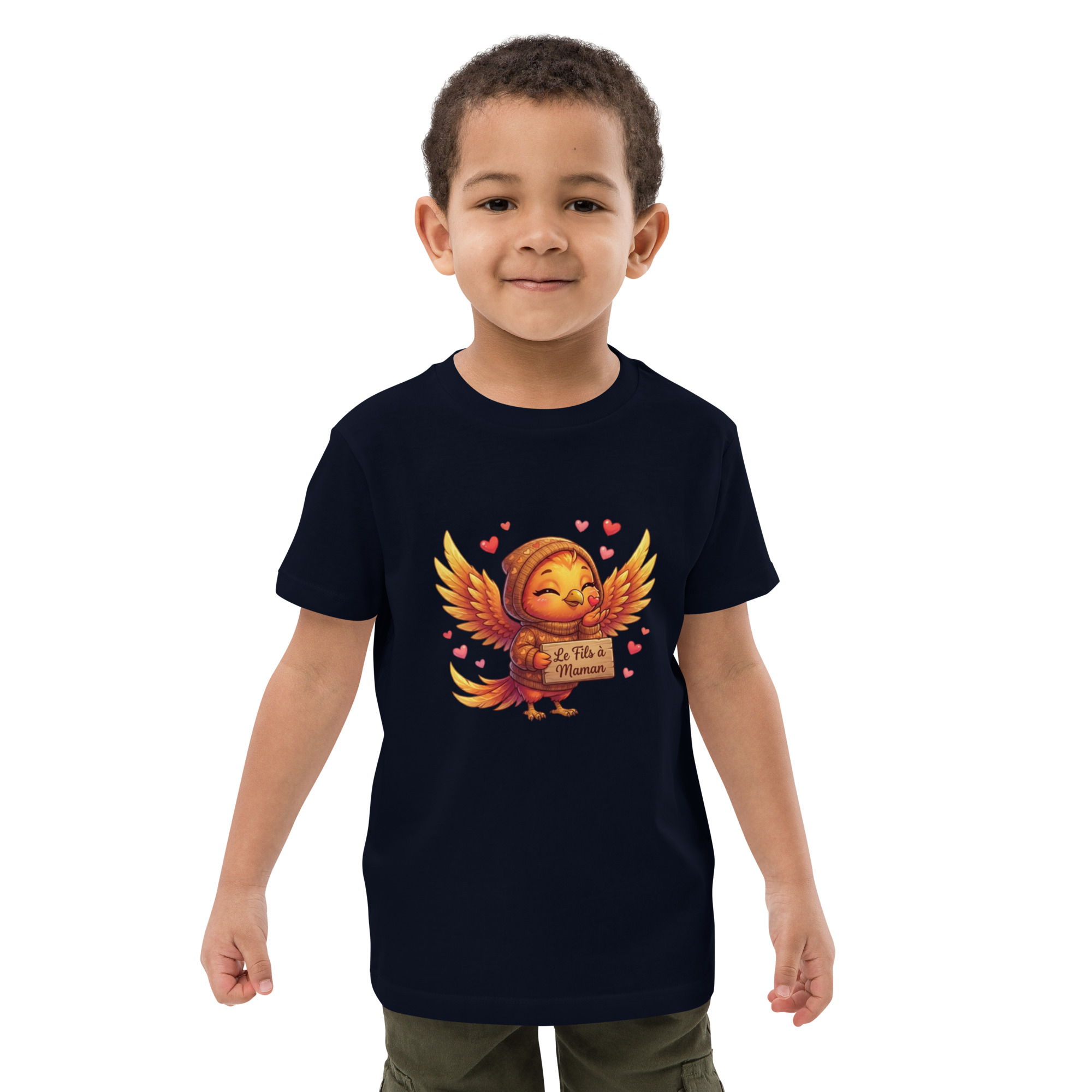 T-shirt en coton bio enfant BABY PHOENIX LE FILS À MAMAN – Image 2