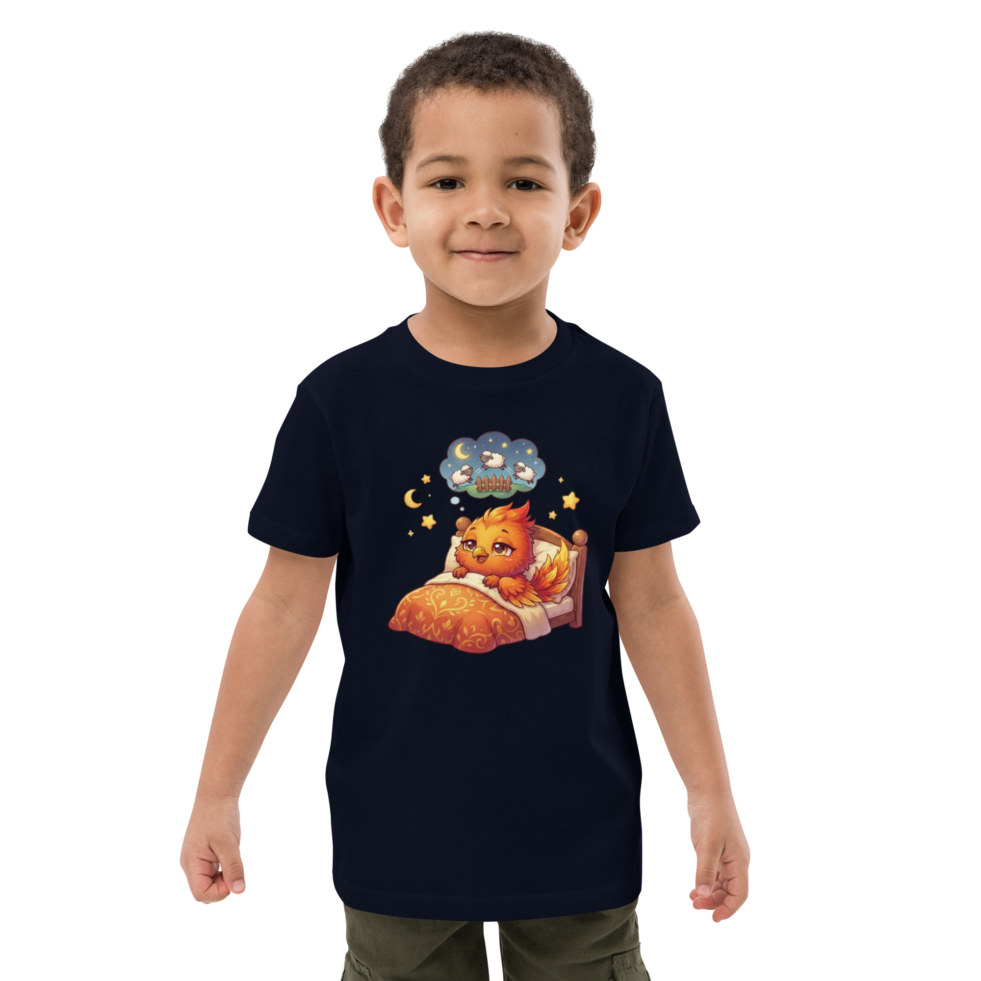 T-shirt en coton bio enfant BABY PHOENIX COMPTE LES MOUTONS – Image 2
