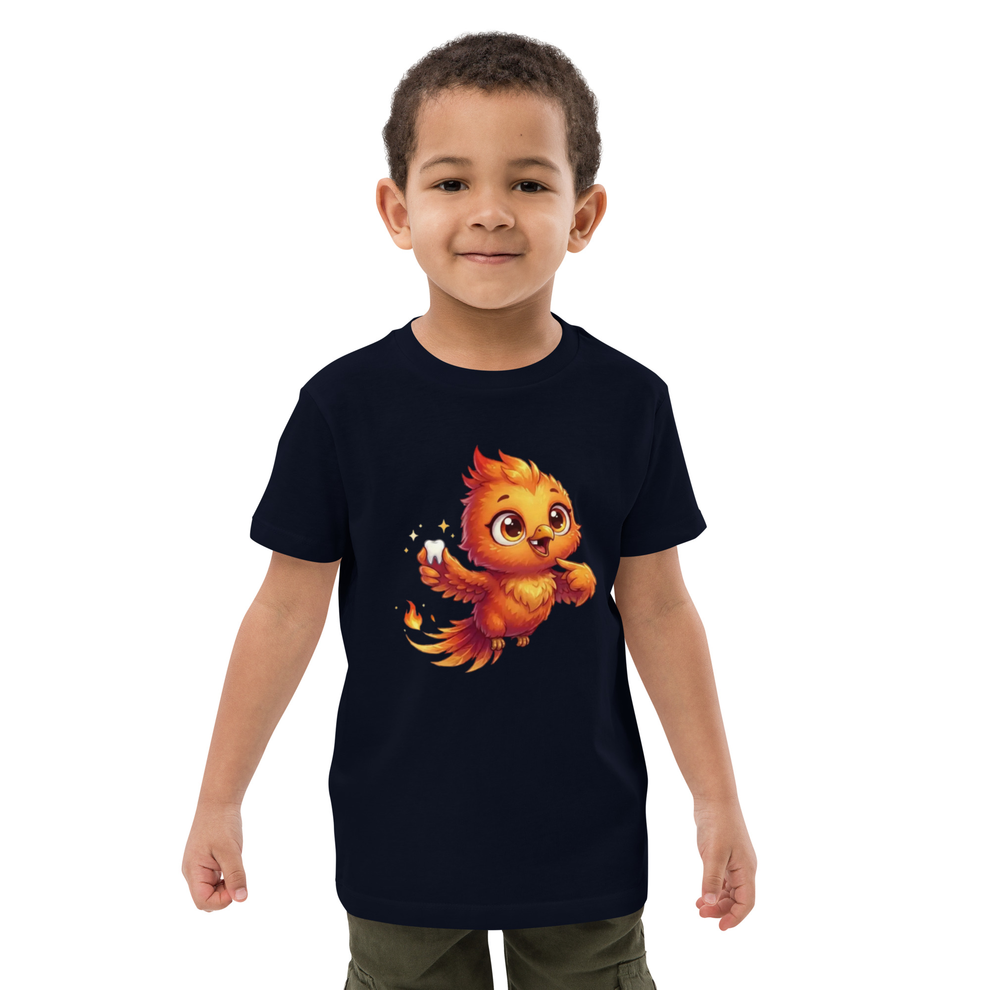 T-shirt en coton bio enfant BABY PHOENIX LA PREMIÈRE DENT – Image 2