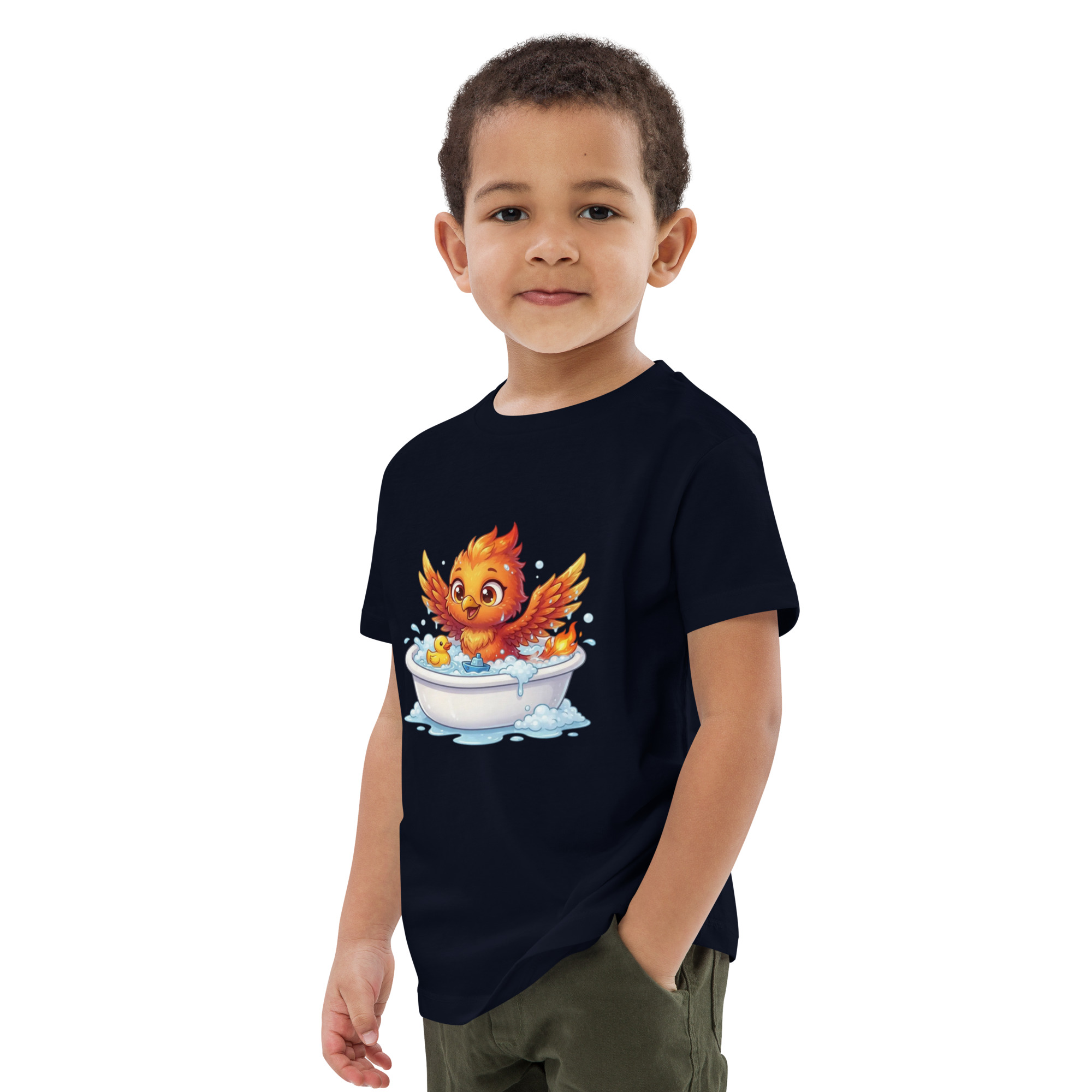 T-shirt en coton bio enfant BABY PHOENIX LE BAIGNEUR – Image 8