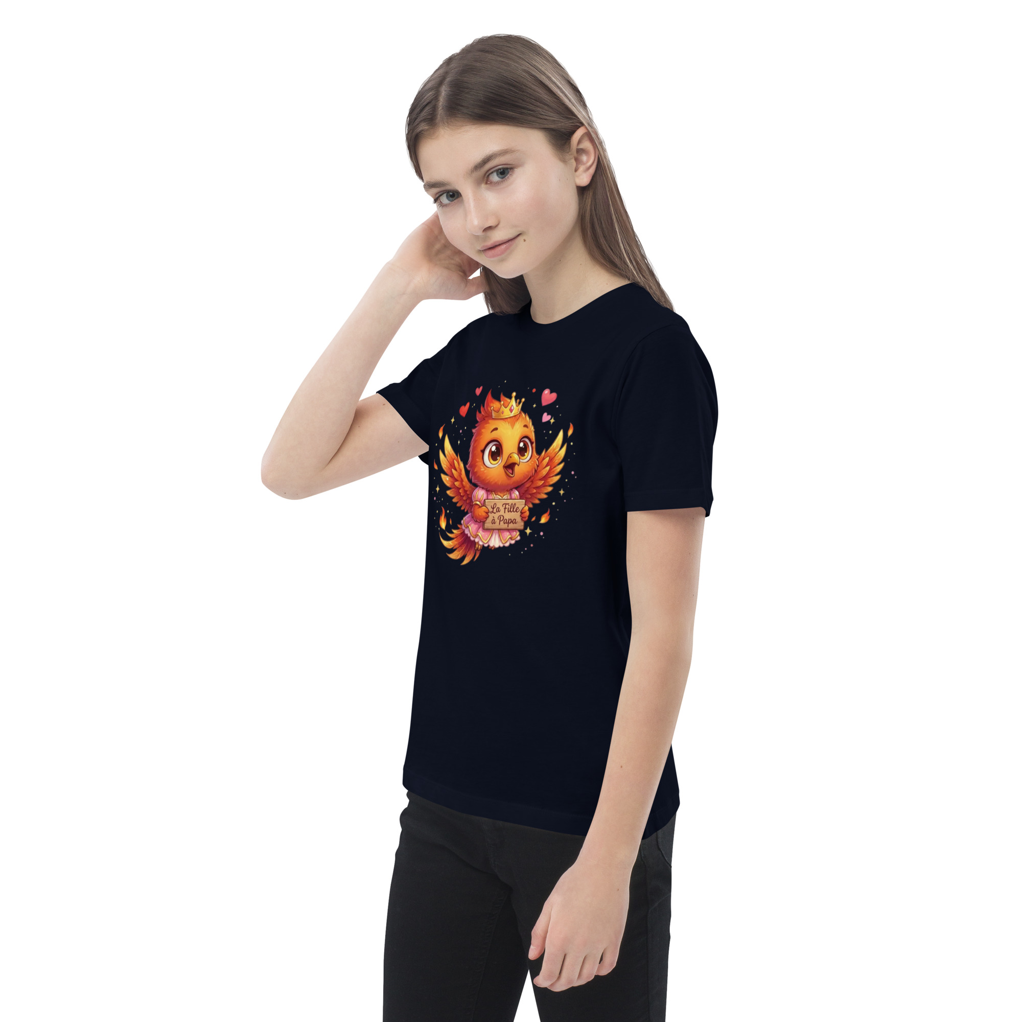 T-shirt en coton bio enfant BABY PHOENIX LA FILLE À PAPA – Image 11