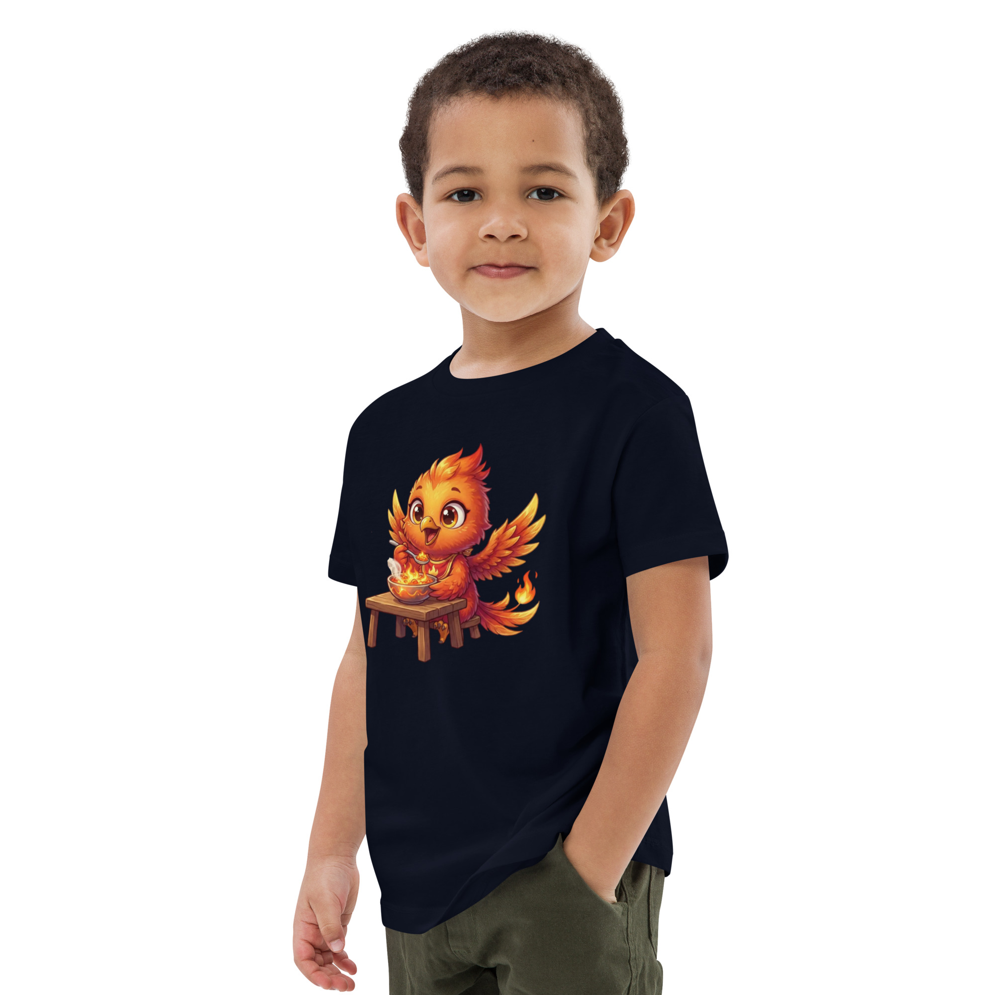T-shirt en coton bio enfant BABY PHOENIX À TABLE – Image 8