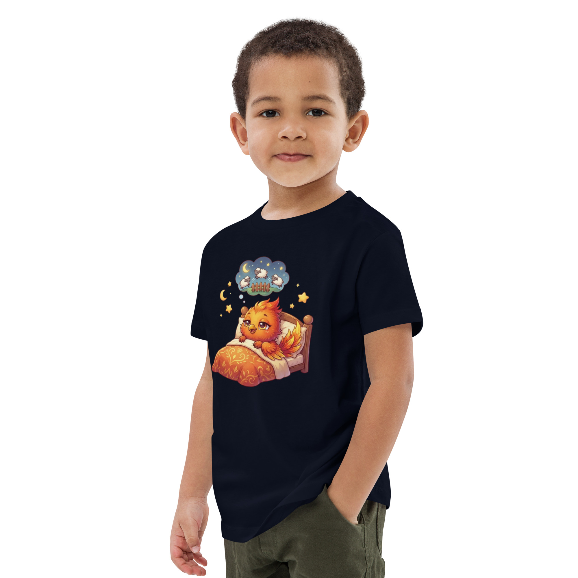 T-shirt en coton bio enfant BABY PHOENIX COMPTE LES MOUTONS – Image 8