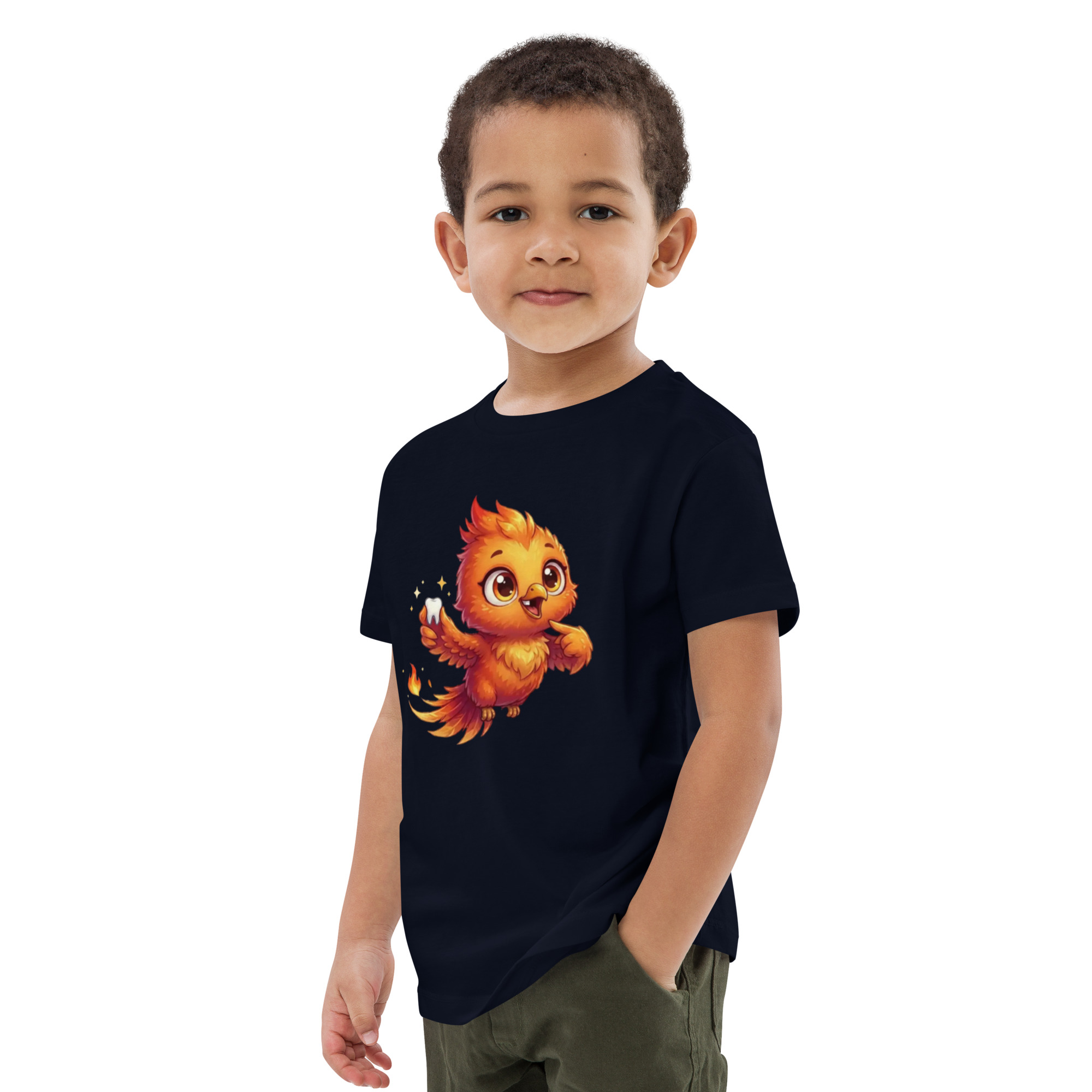 T-shirt en coton bio enfant BABY PHOENIX LA PREMIÈRE DENT – Image 8