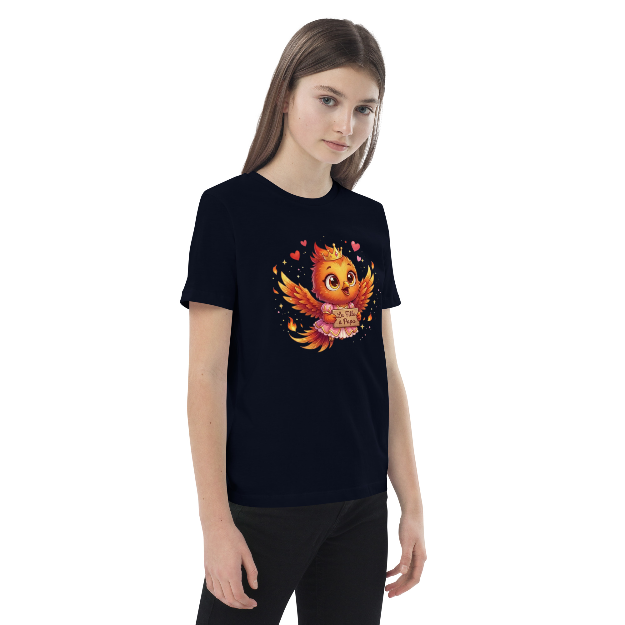 T-shirt en coton bio enfant BABY PHOENIX LA FILLE À PAPA – Image 8
