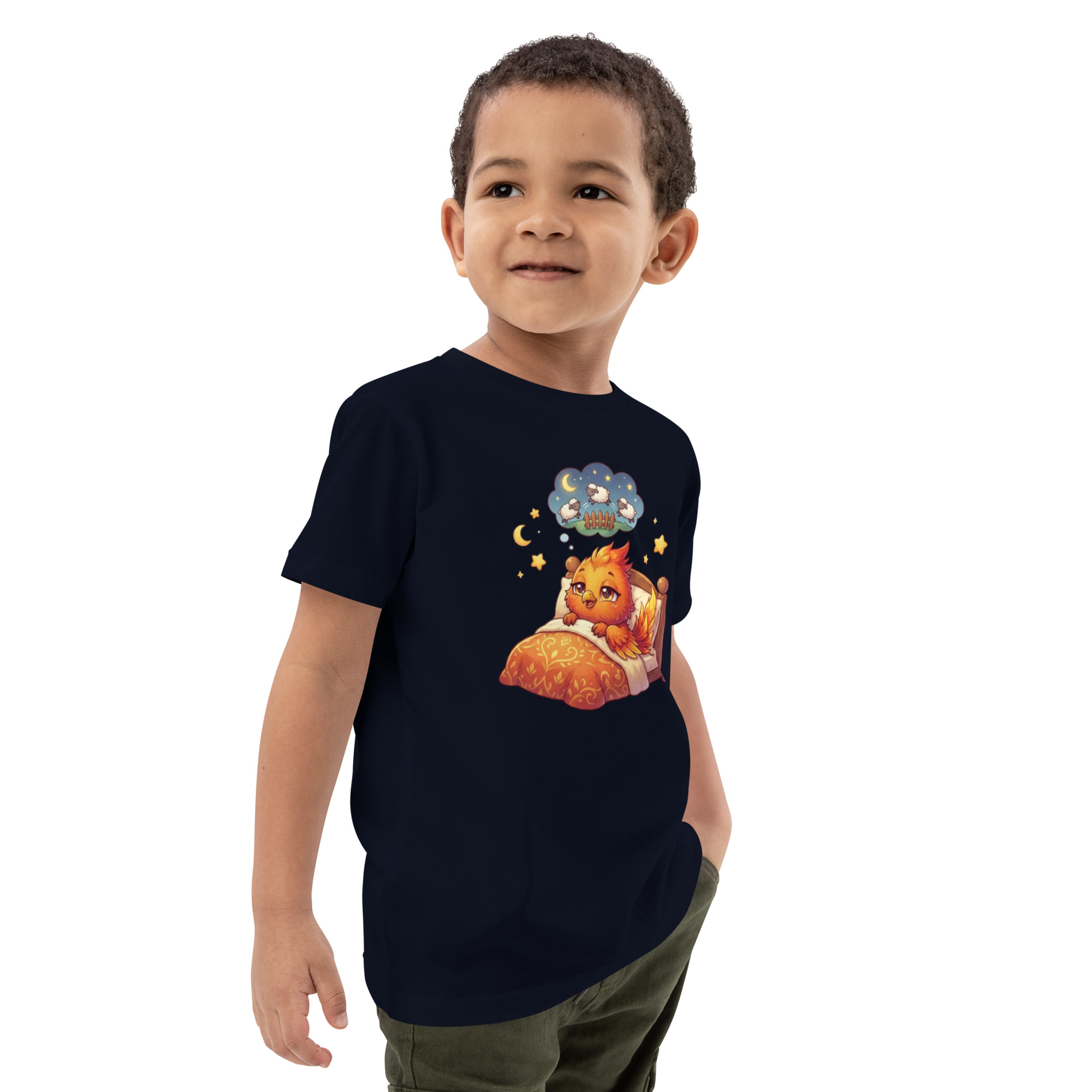 T-shirt en coton bio enfant BABY PHOENIX COMPTE LES MOUTONS – Image 5