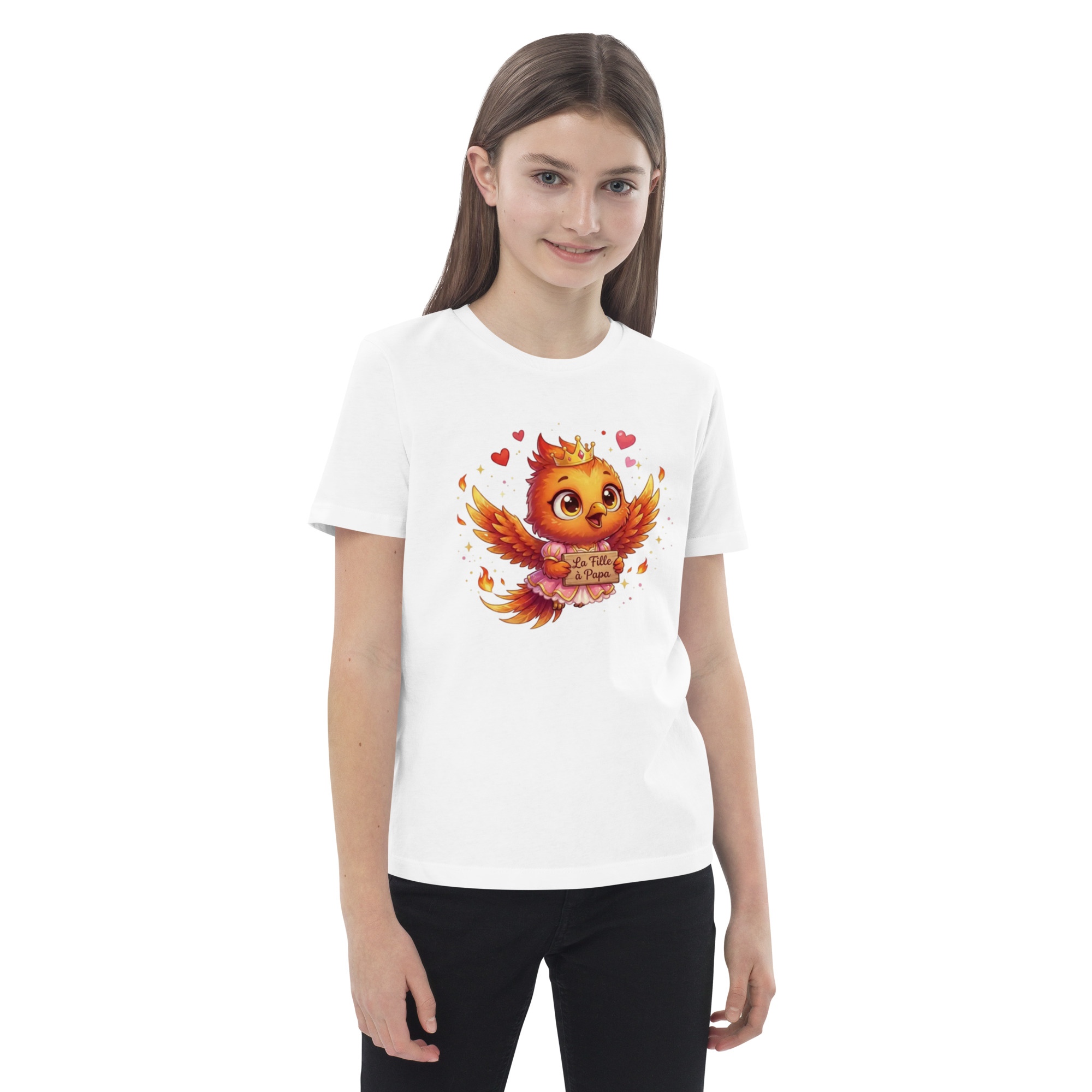T-shirt en coton bio enfant BABY PHOENIX LA FILLE À PAPA – Image 6